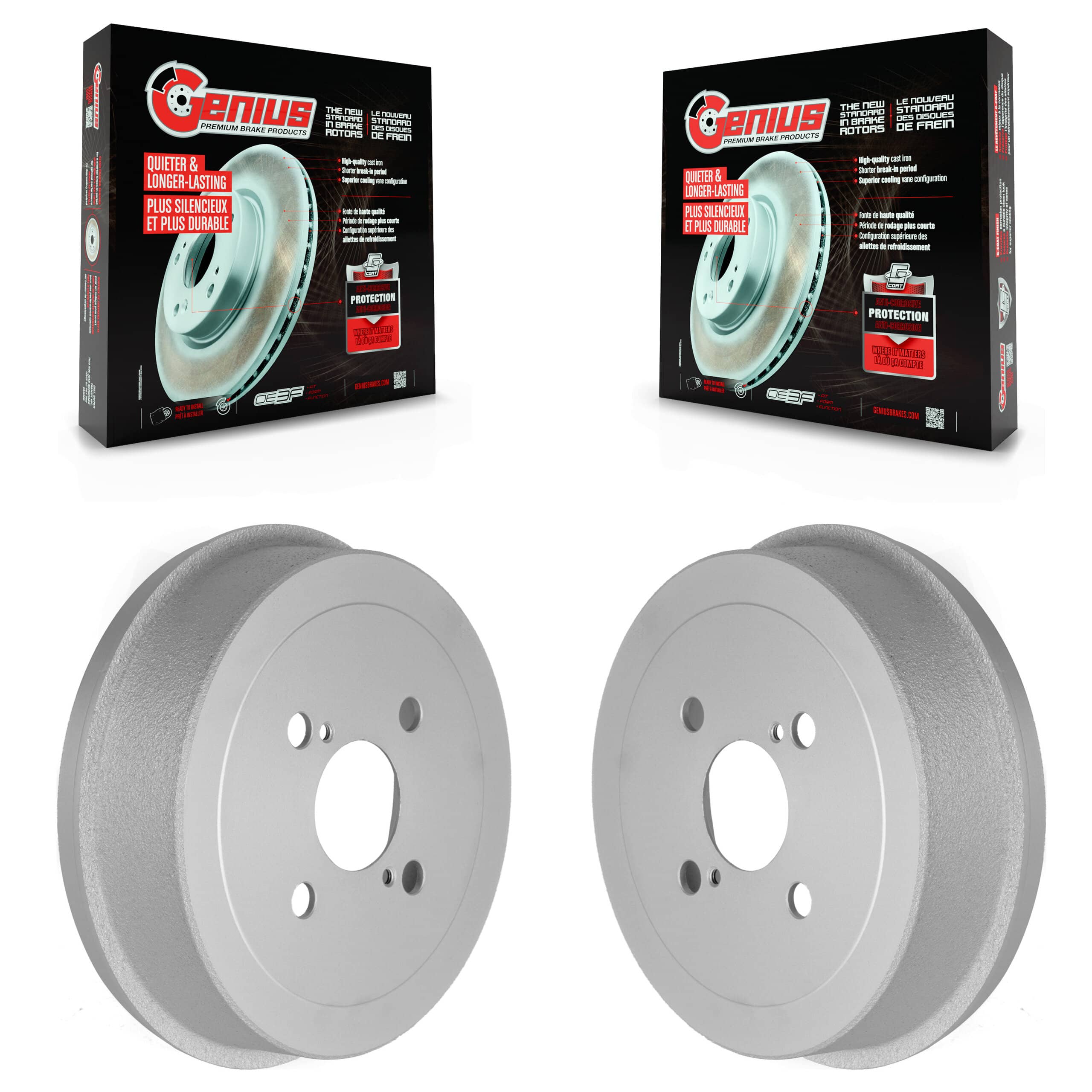 Genius - KG-101413 - Rear Brake Drum Kits
