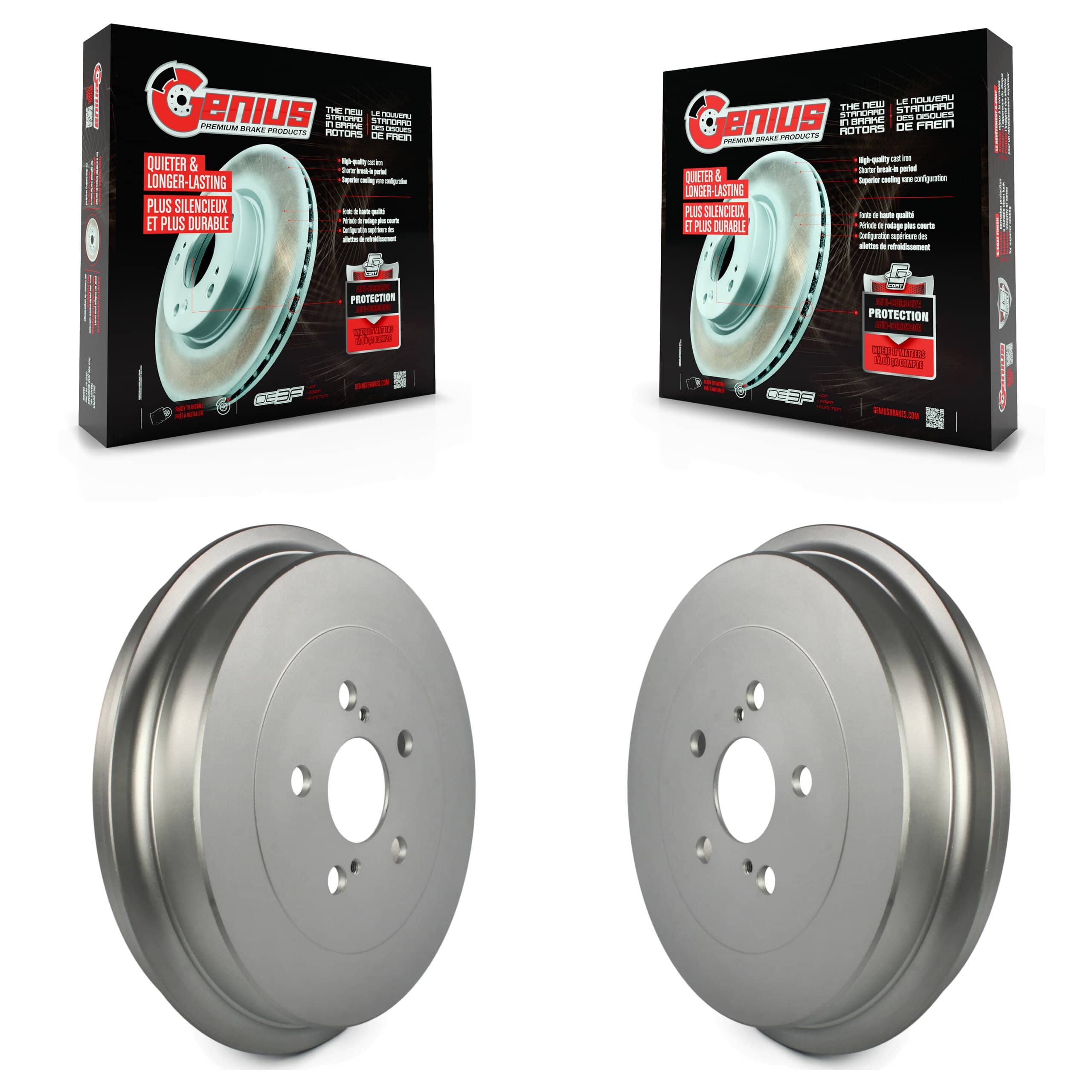 Genius - KG-101419 - Rear Brake Drum Kits