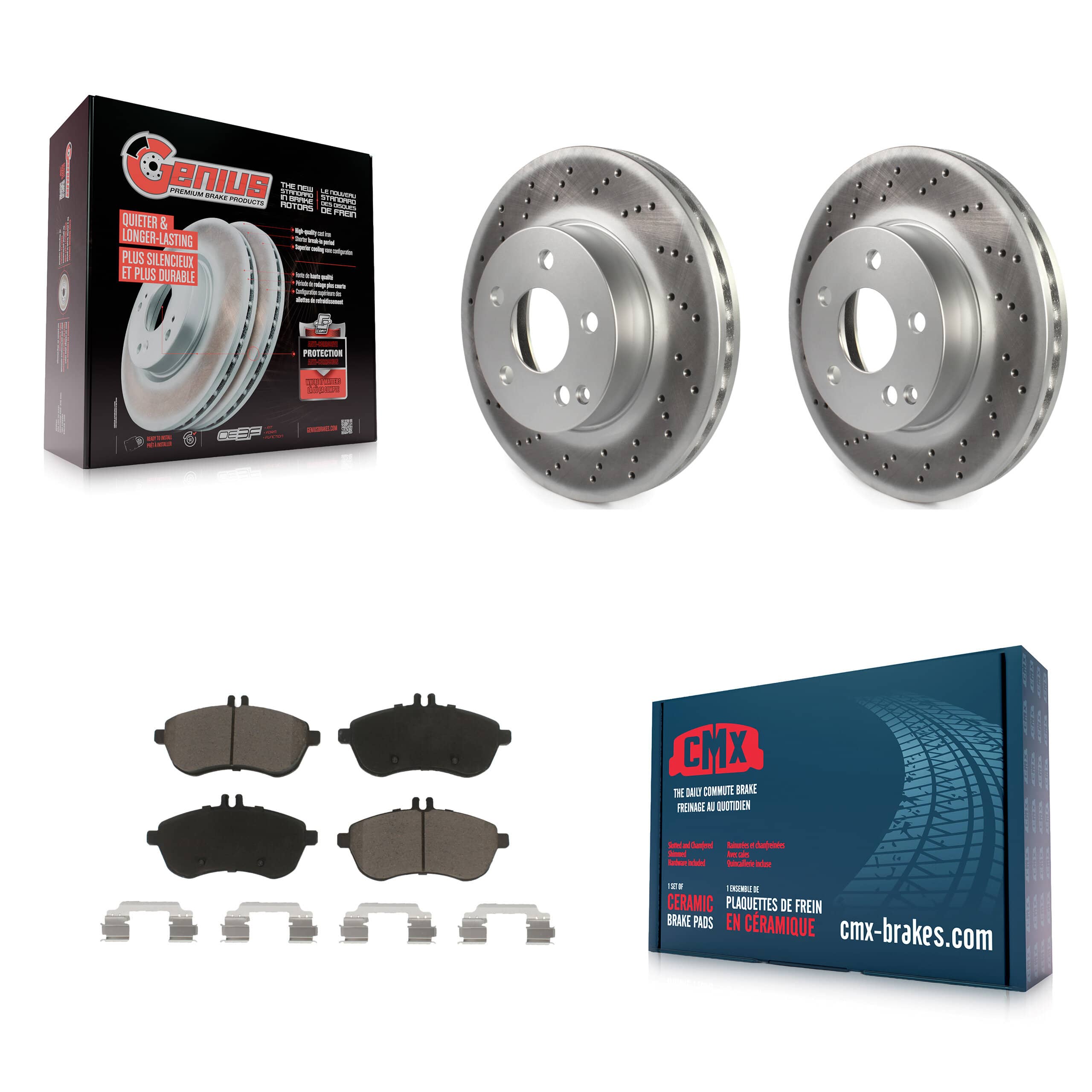 Transit Auto - KGC-100092 - Front Disc Brake Kits
