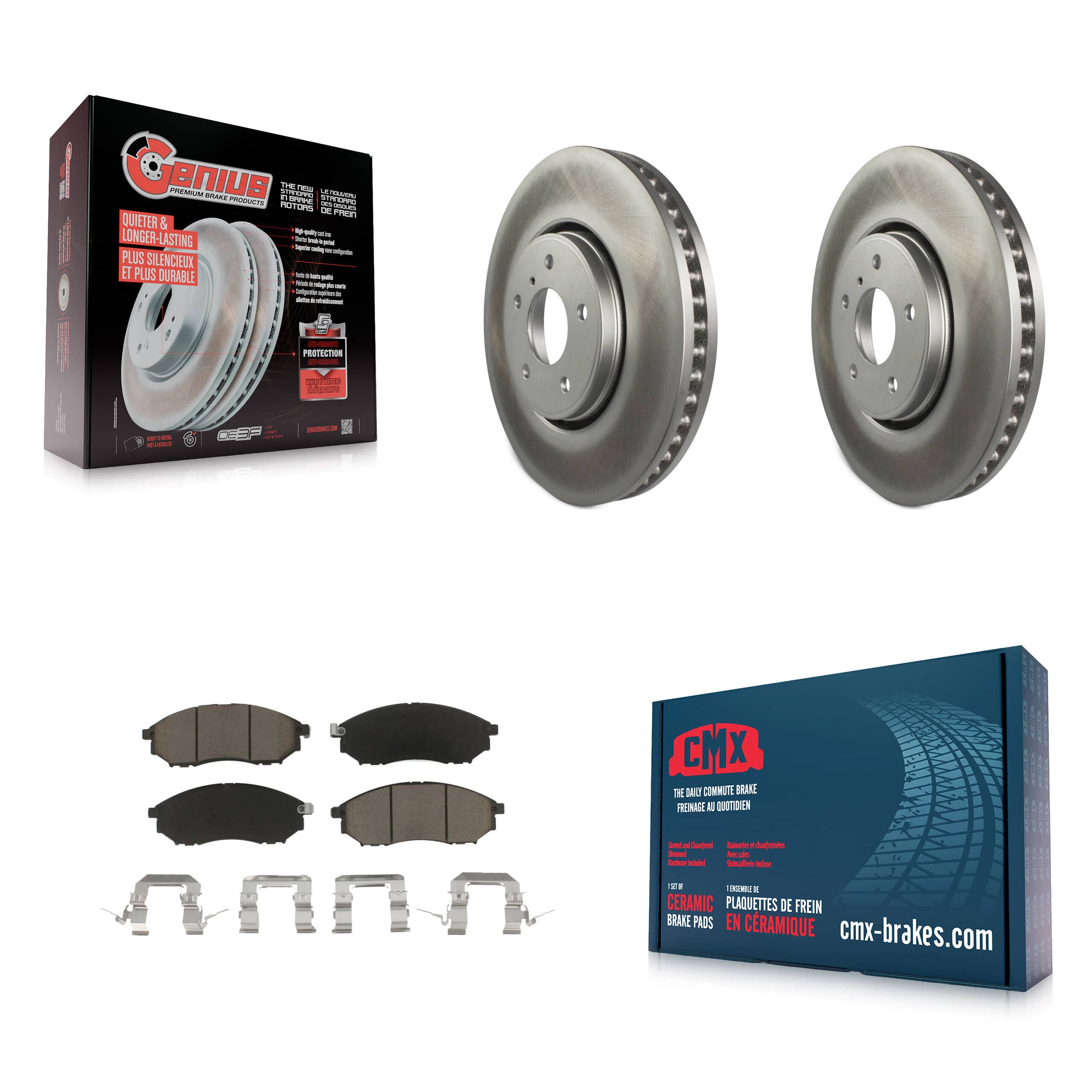 Transit Auto - KGC-100124 - Front Disc Brake Kits