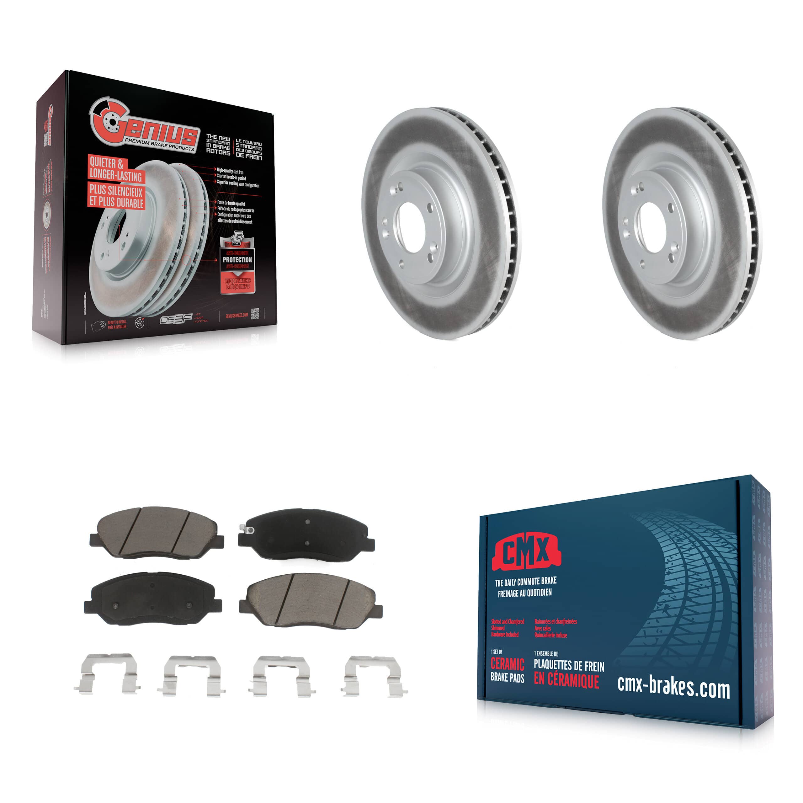 Transit Auto - KGC-100155 - Front Disc Brake Kits