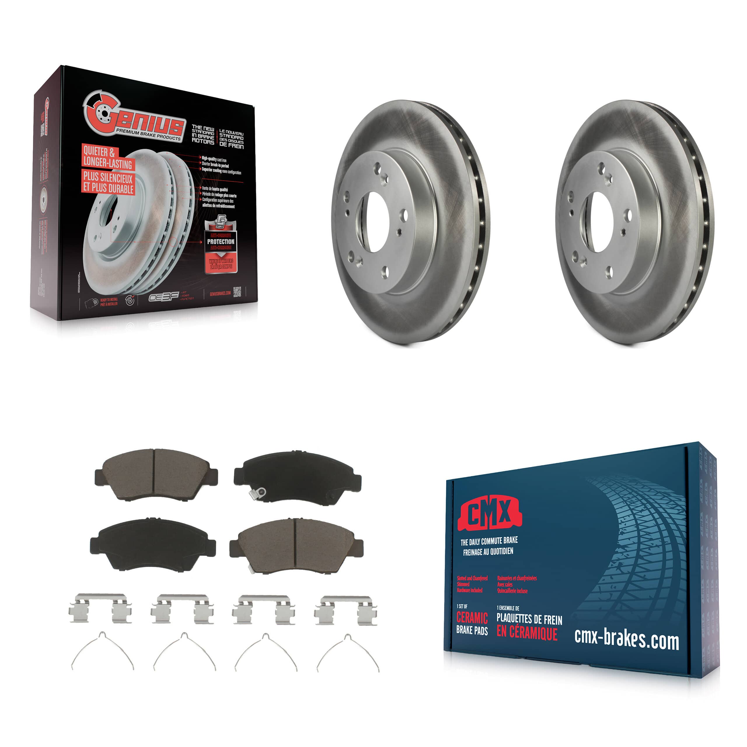 Transit Auto - KGC-100163 - Front Disc Brake Kits