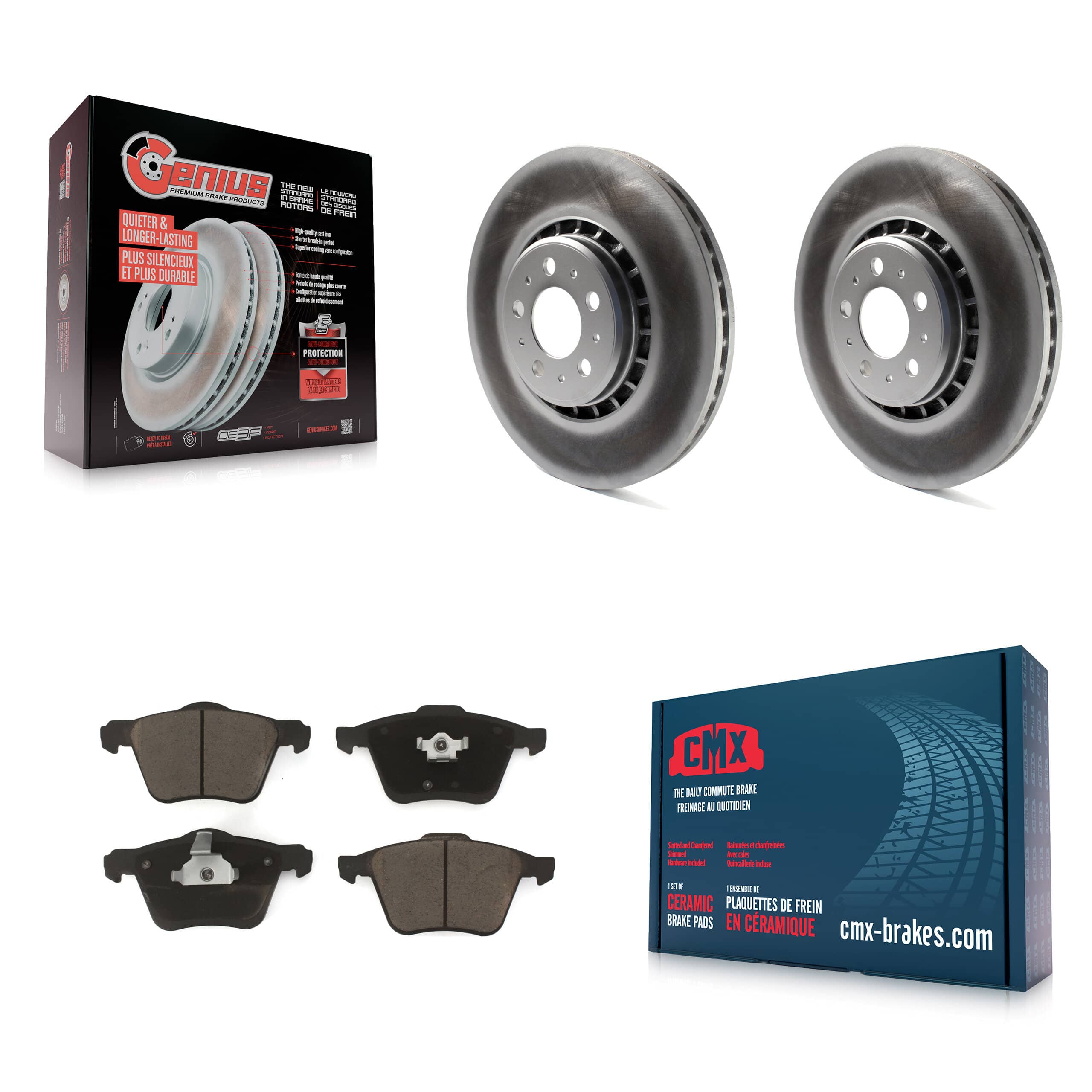 Transit Auto - KGC-100205 - Front Disc Brake Kits