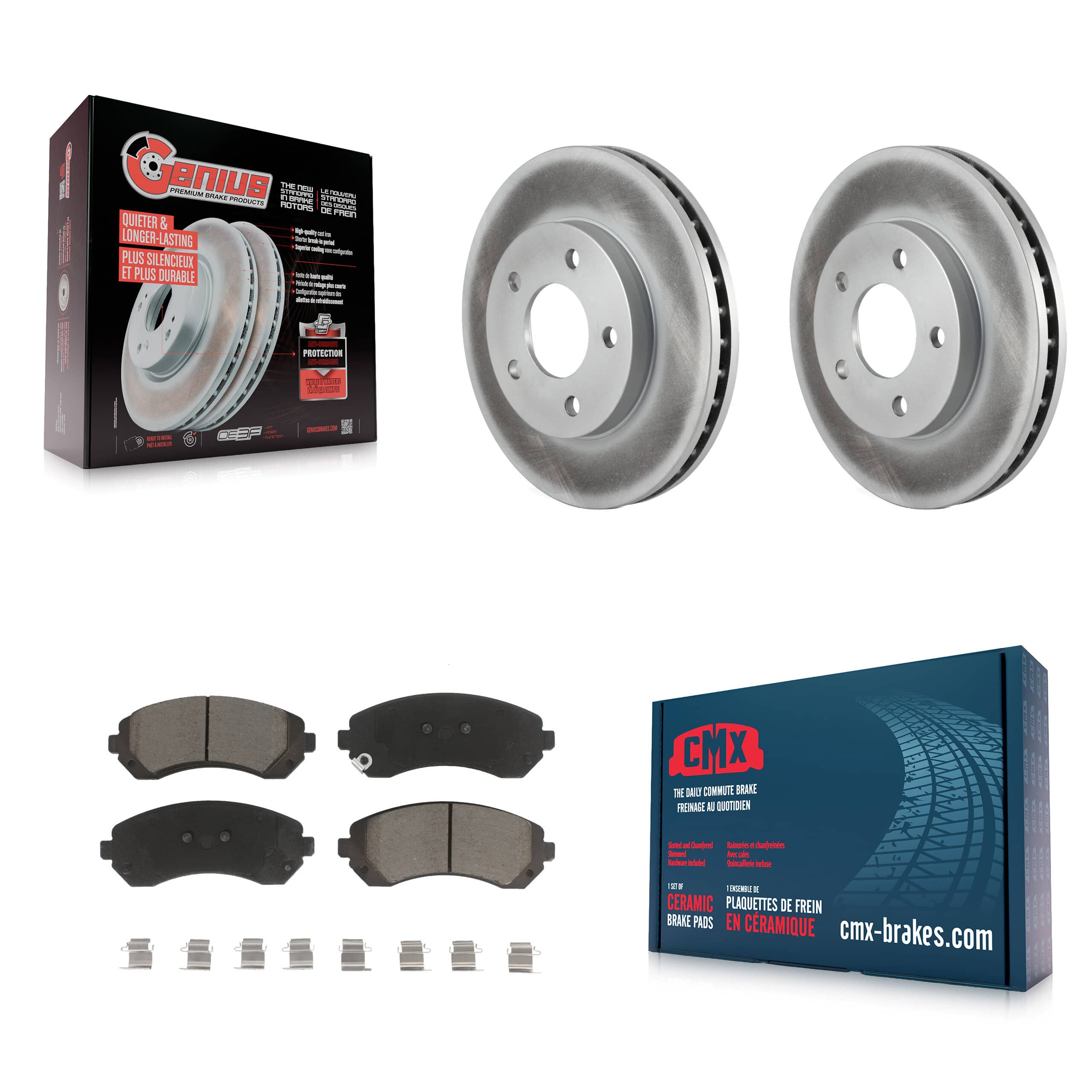 Transit Auto - KGC-100407 - Front Disc Brake Kits