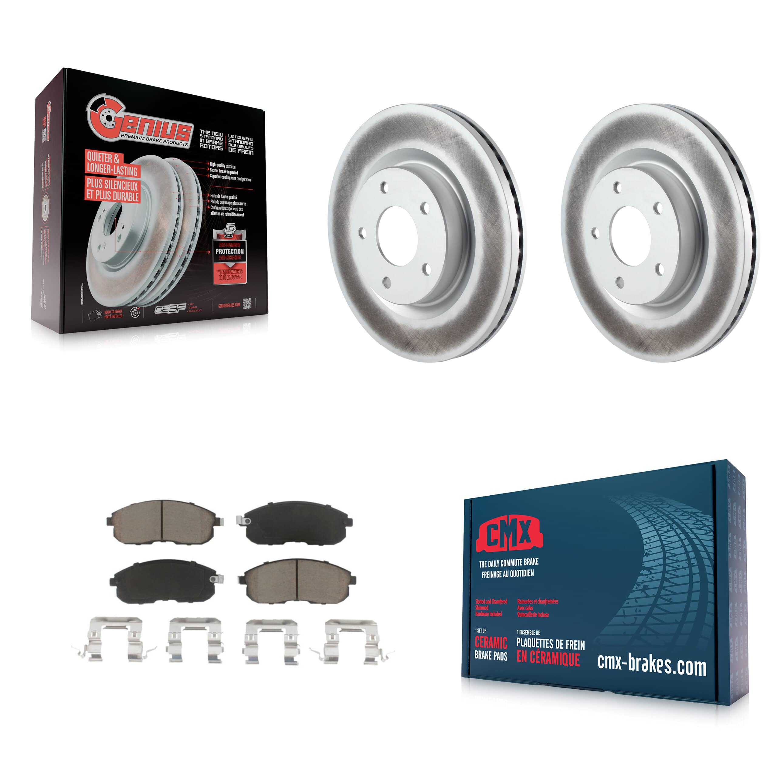 Transit Auto - KGC-100425 - Front Disc Brake Kits