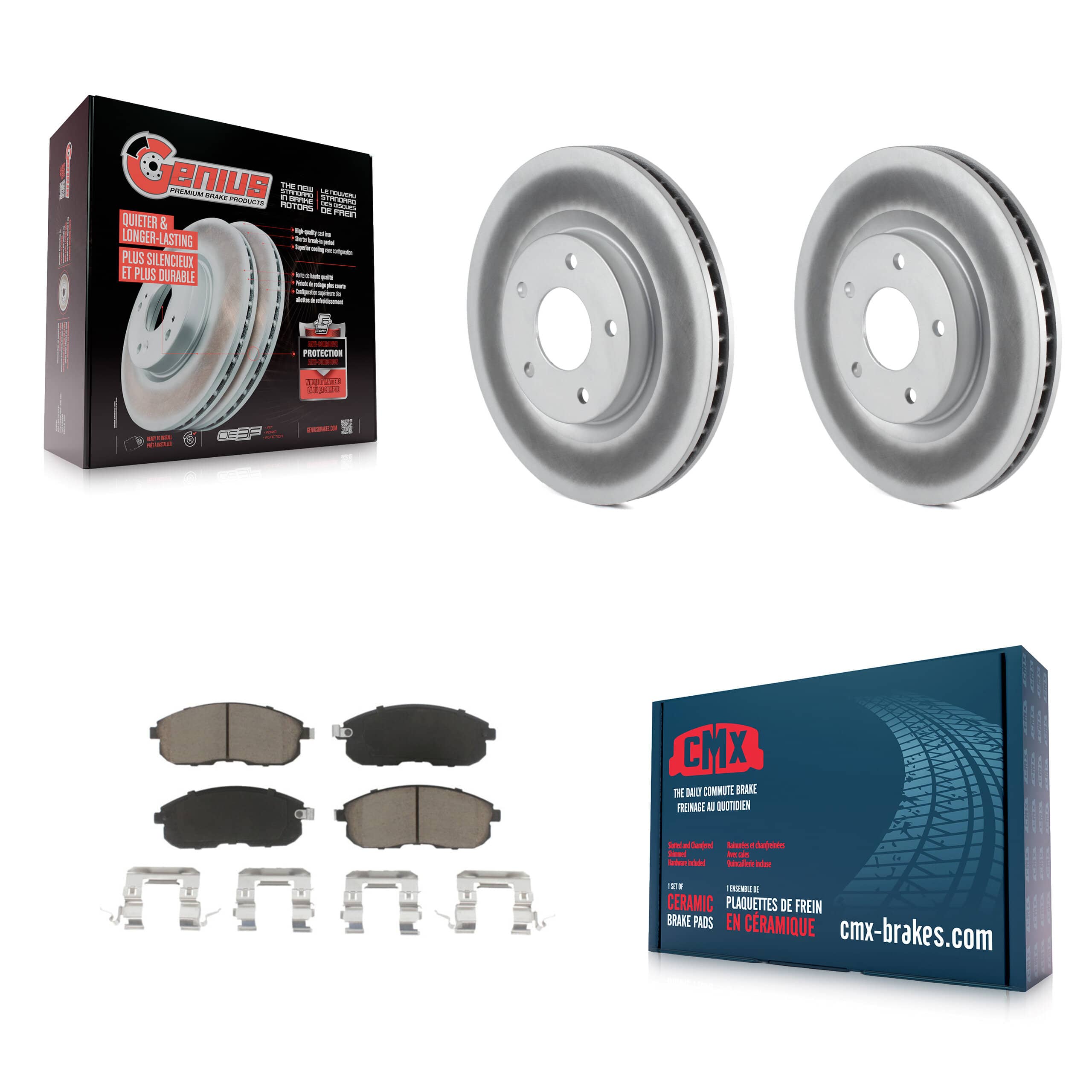 Transit Auto - KGC-100433 - Front Disc Brake Kits