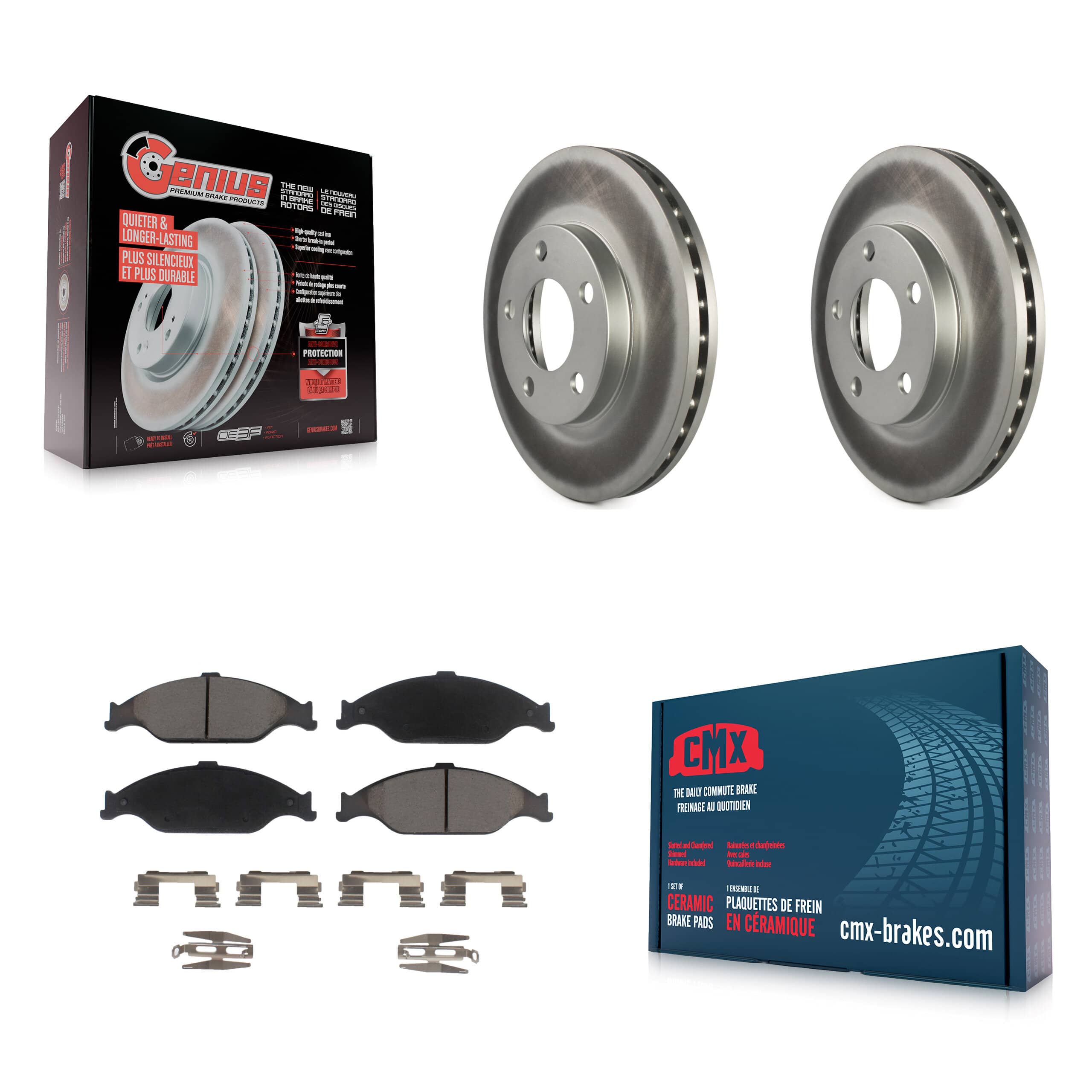 Transit Auto - KGC-100557 - Front Disc Brake Kits