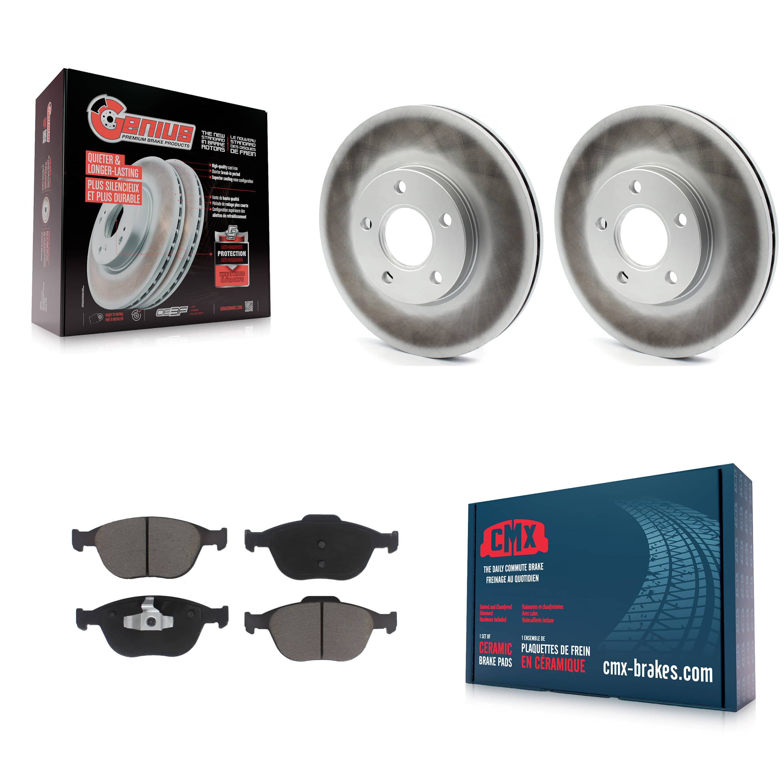 Transit Auto - KGC-100565 - Front Disc Brake Kits