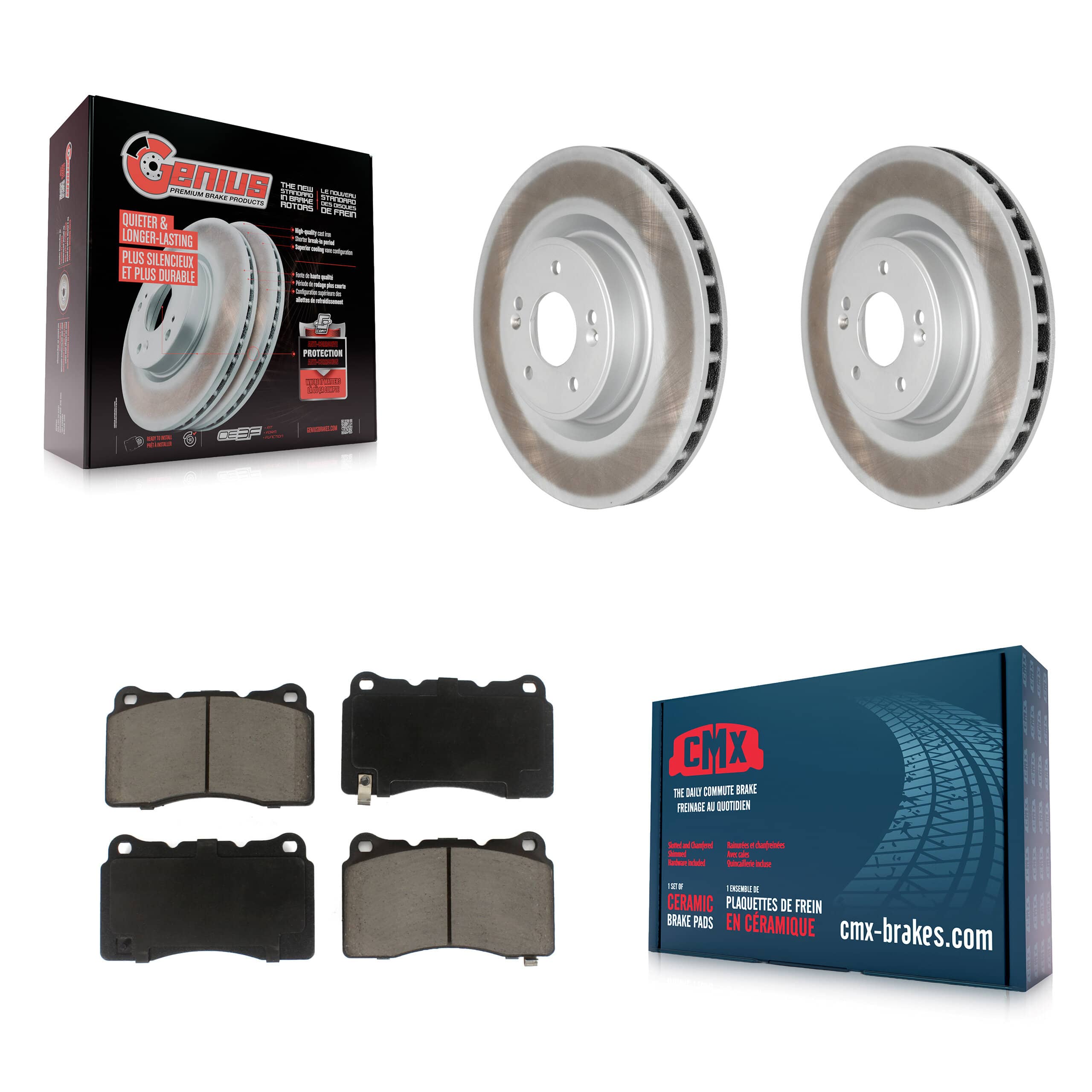 Transit Auto - KGC-100592 - Front Disc Brake Kits