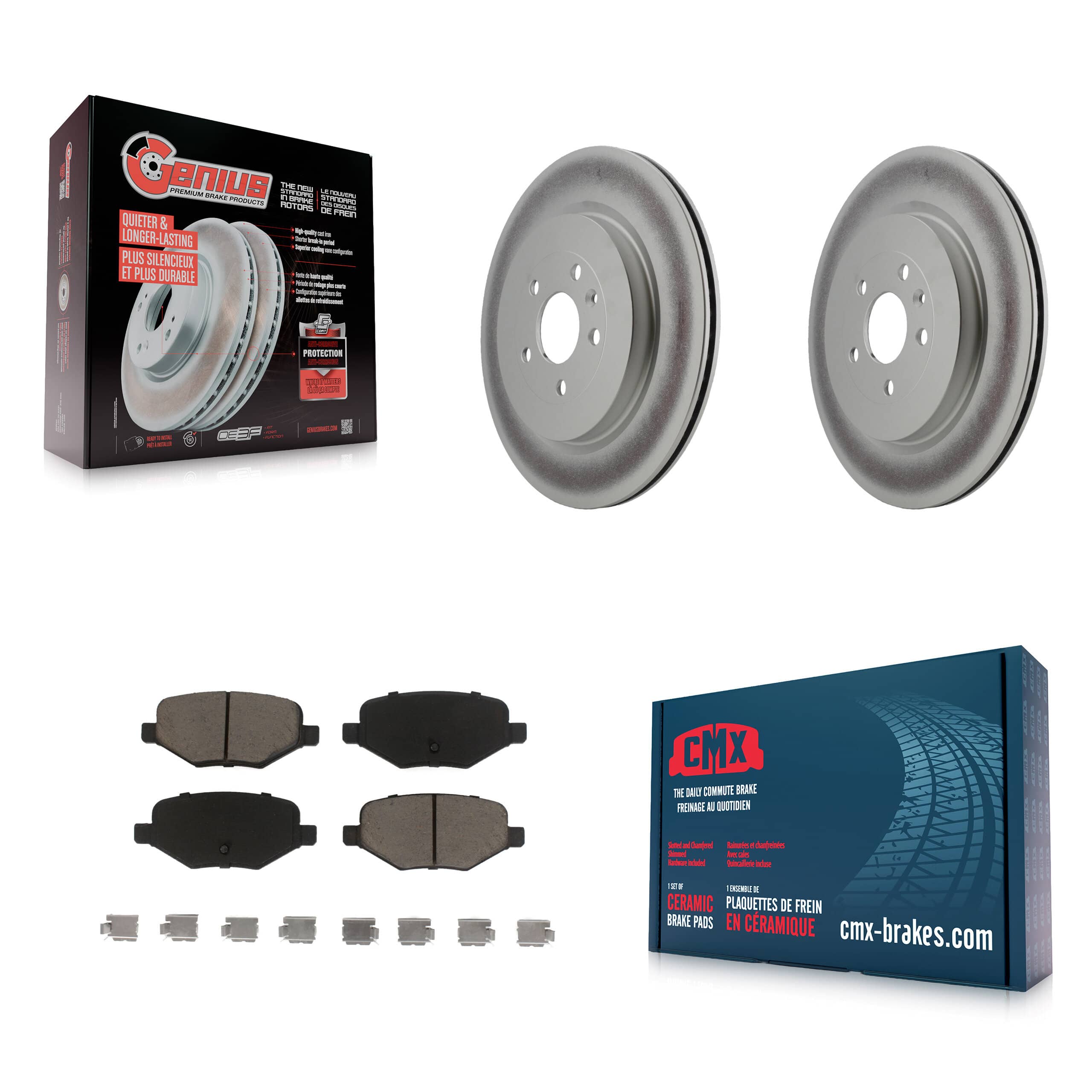 Transit Auto - KGC-101537 - Rear Disc Brake Kits