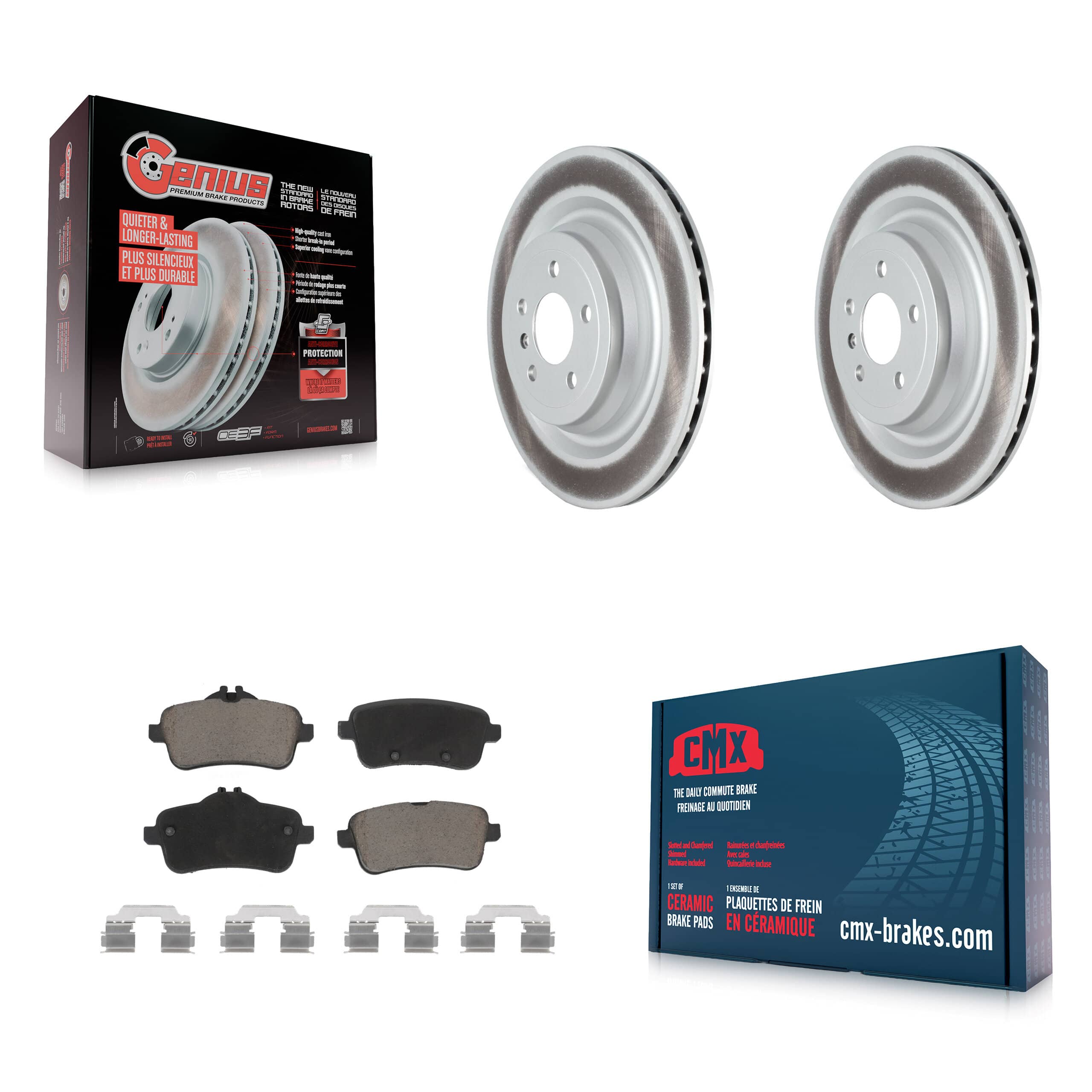Transit Auto - KGC-101542 - Rear Disc Brake Kits
