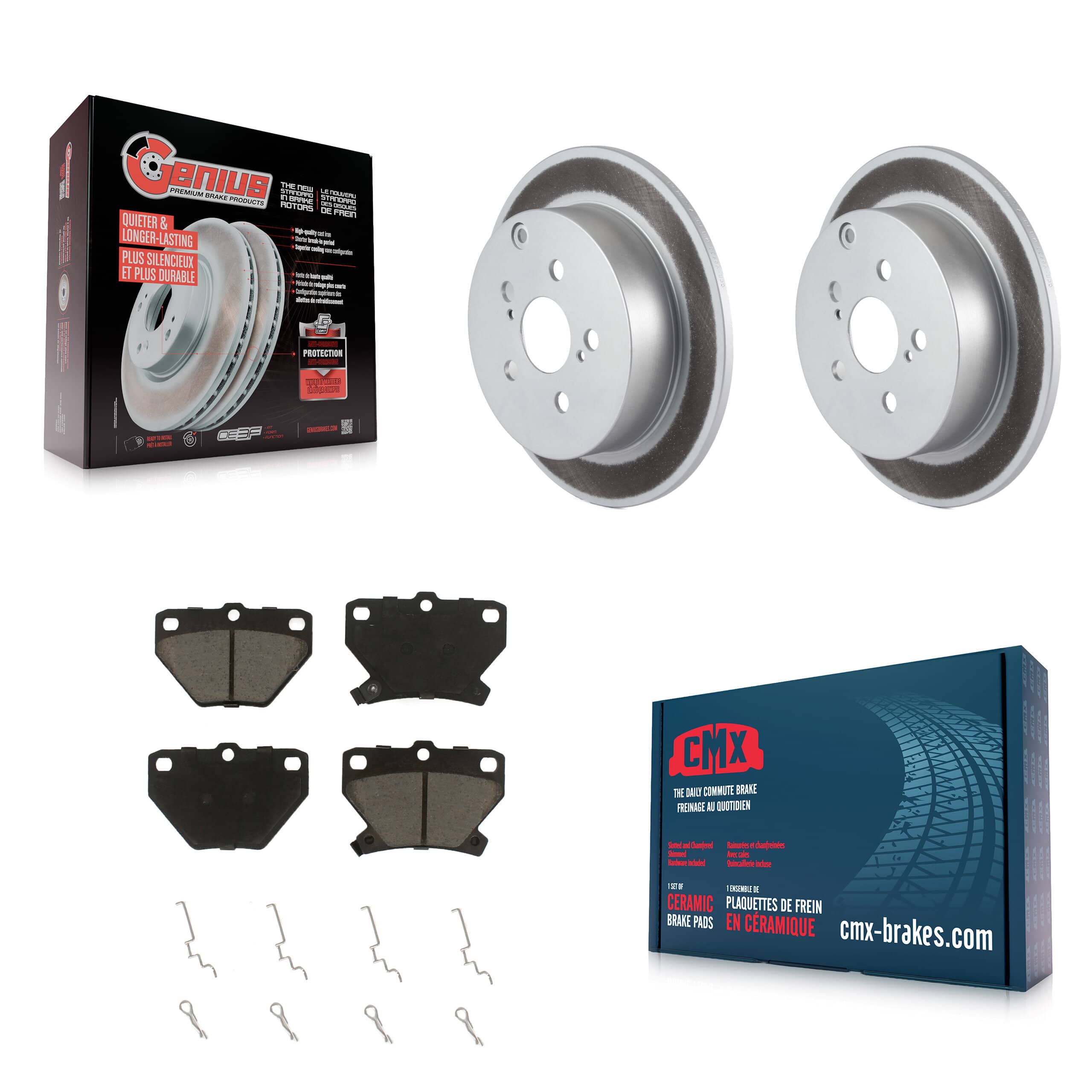 Transit Auto - KGC-101558 - Rear Disc Brake Kits
