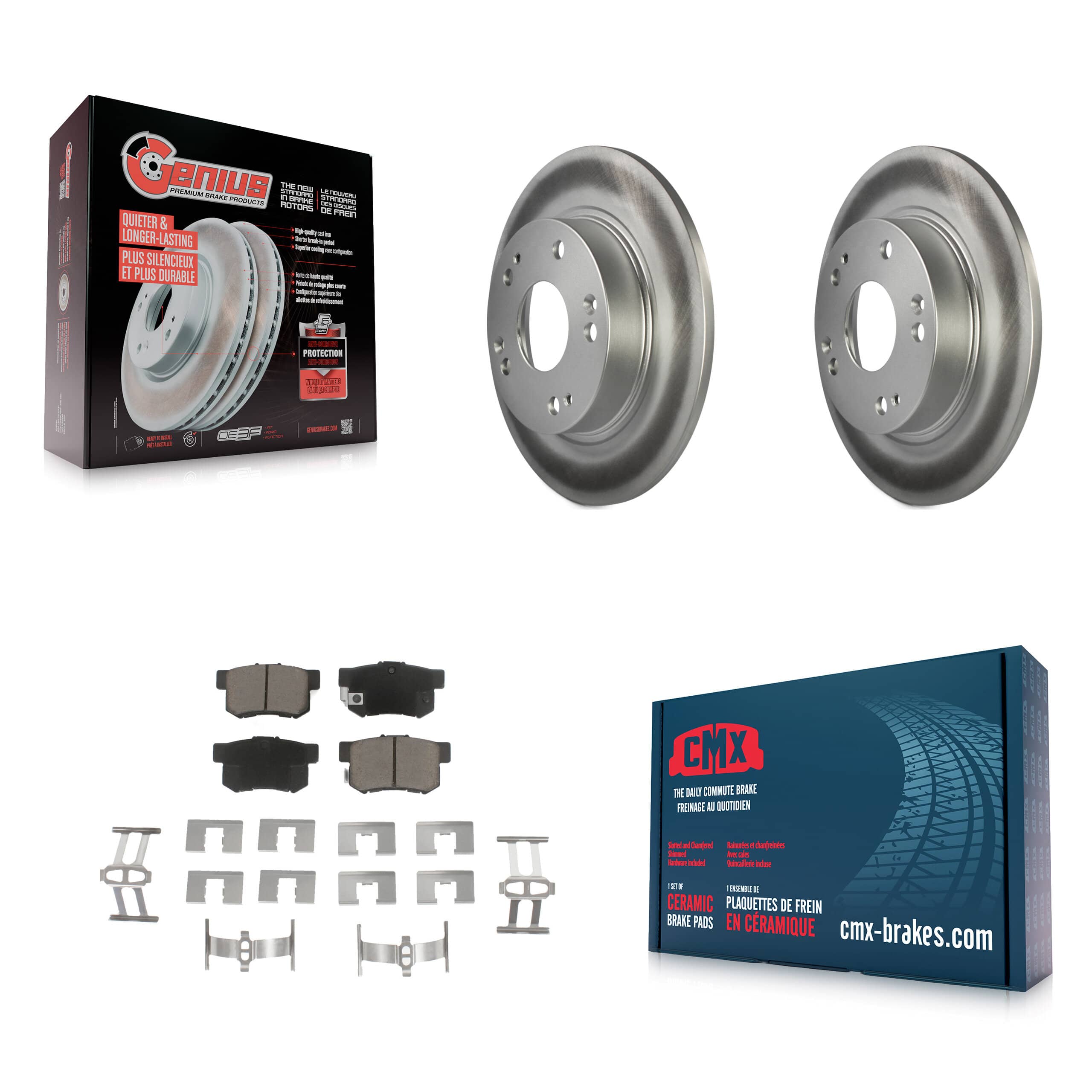 Transit Auto - KGC-101565 - Rear Disc Brake Kits