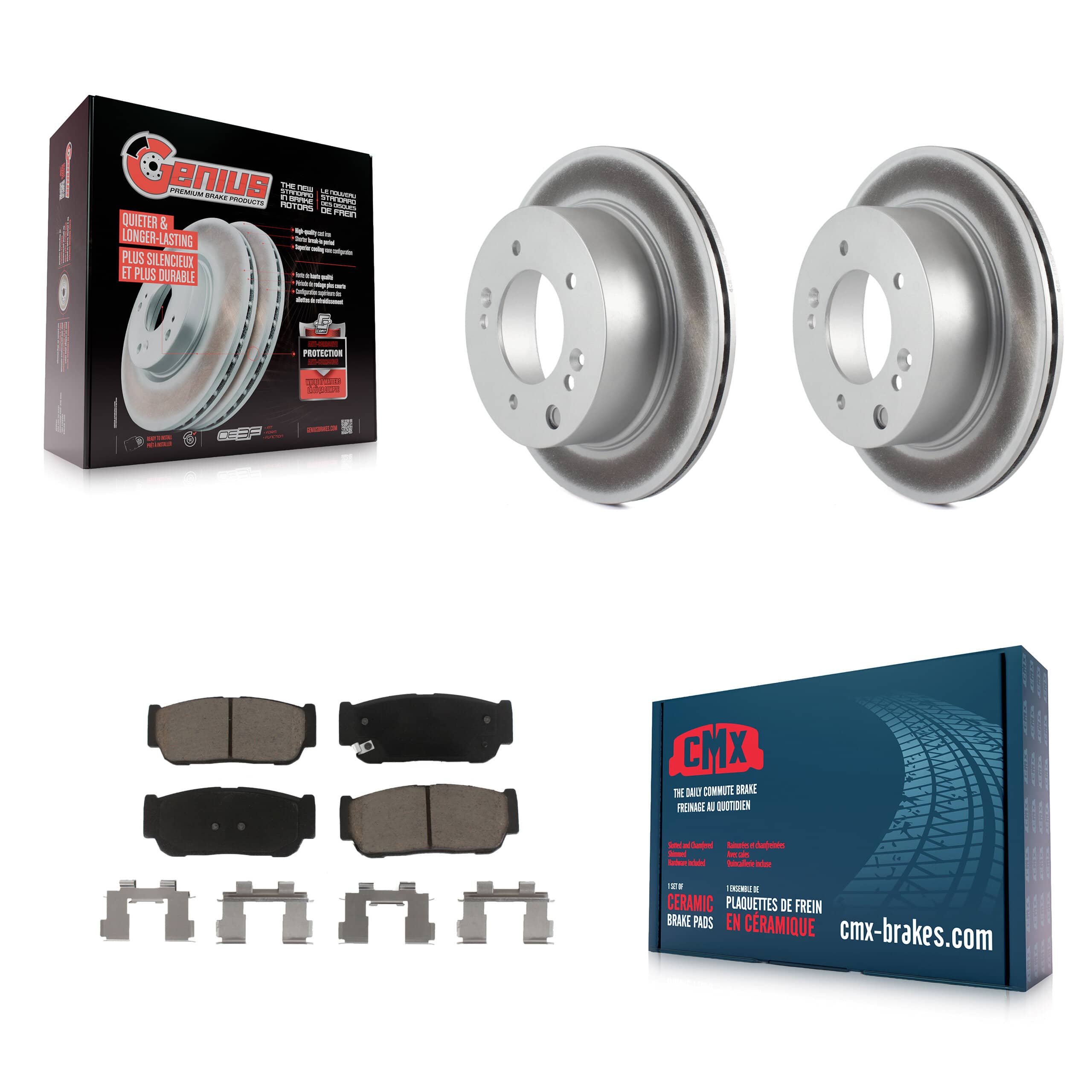 Transit Auto - KGC-101590 - Rear Disc Brake Kits