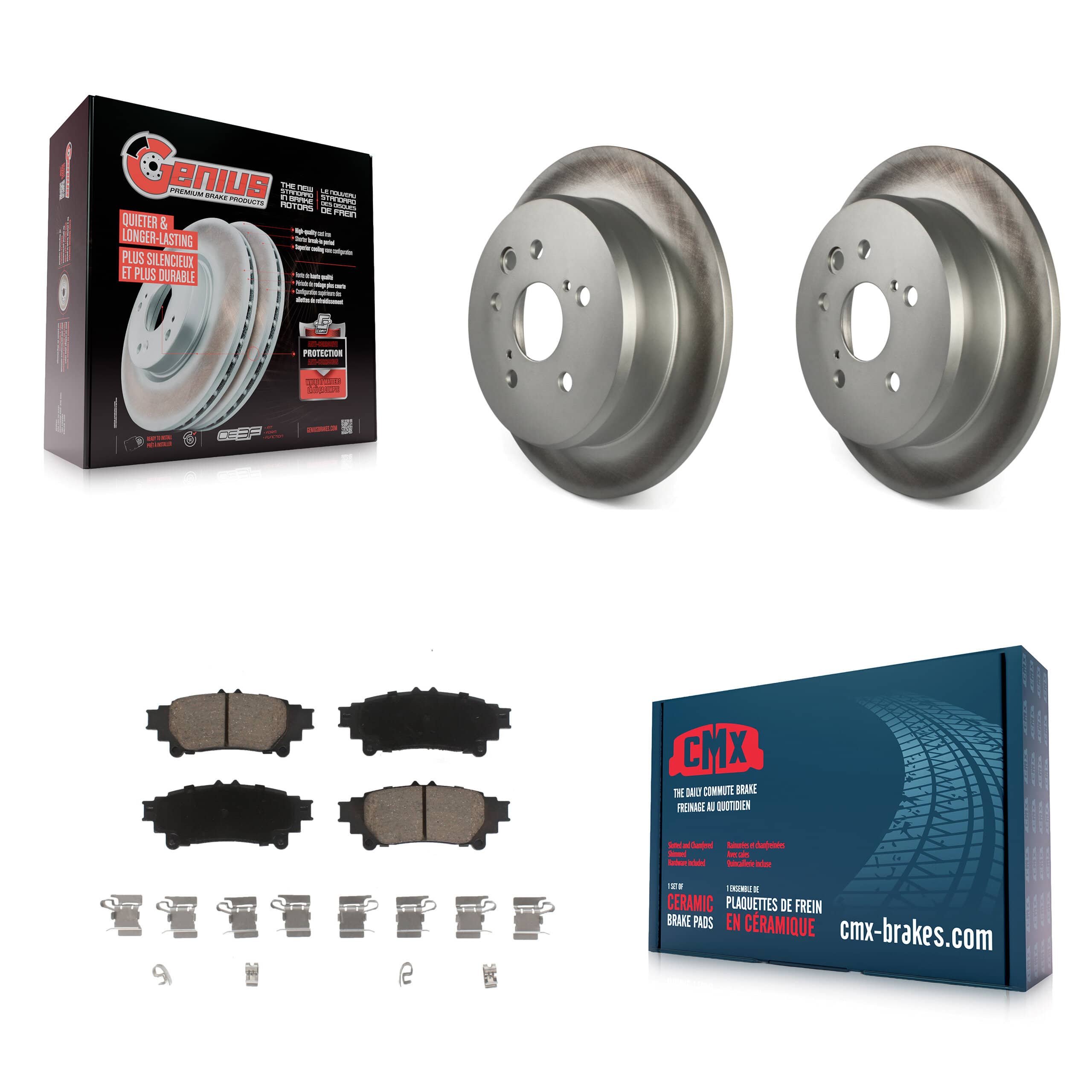 Transit Auto - KGC-101625 - Rear Disc Brake Kits