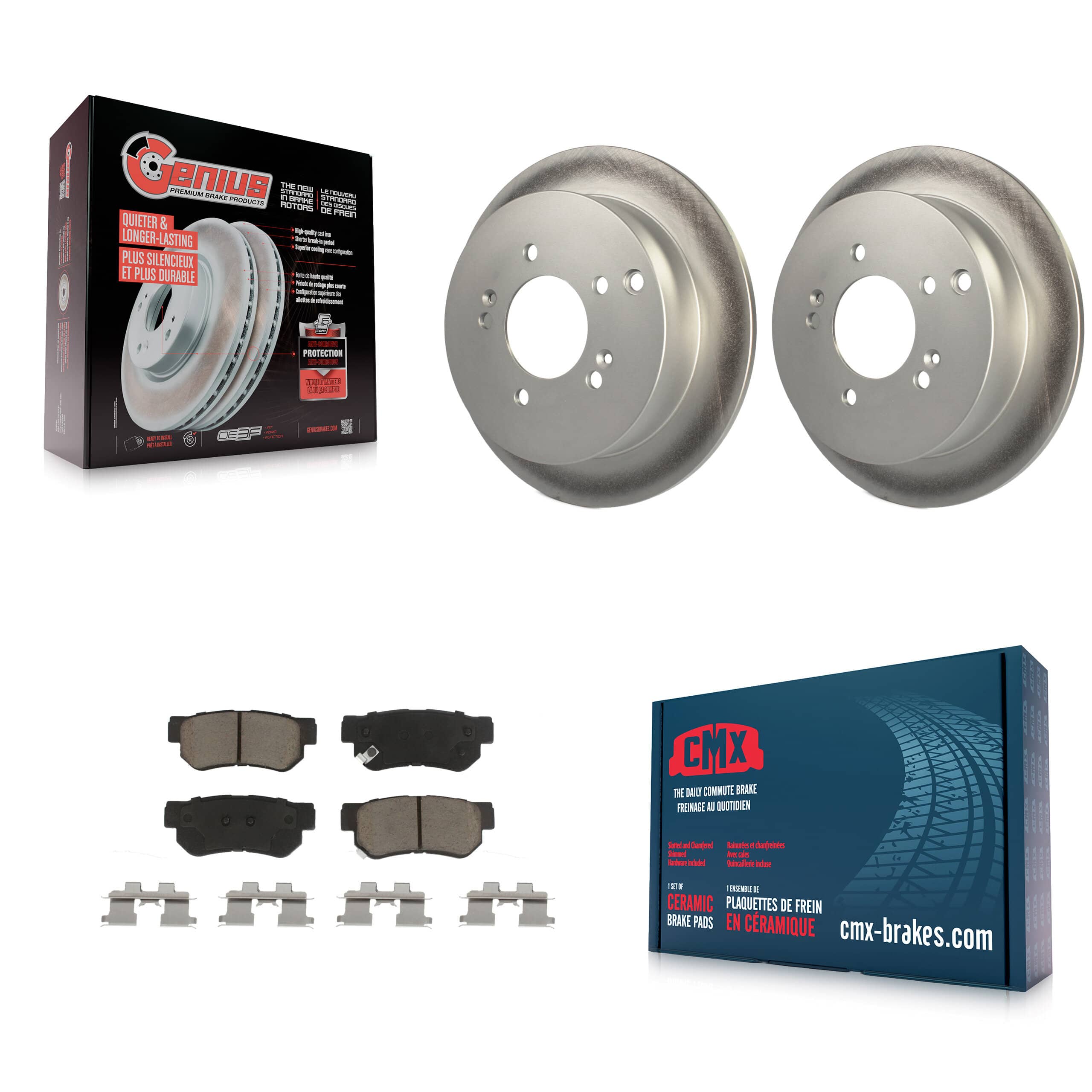 Transit Auto - KGC-101633 - Rear Disc Brake Kits
