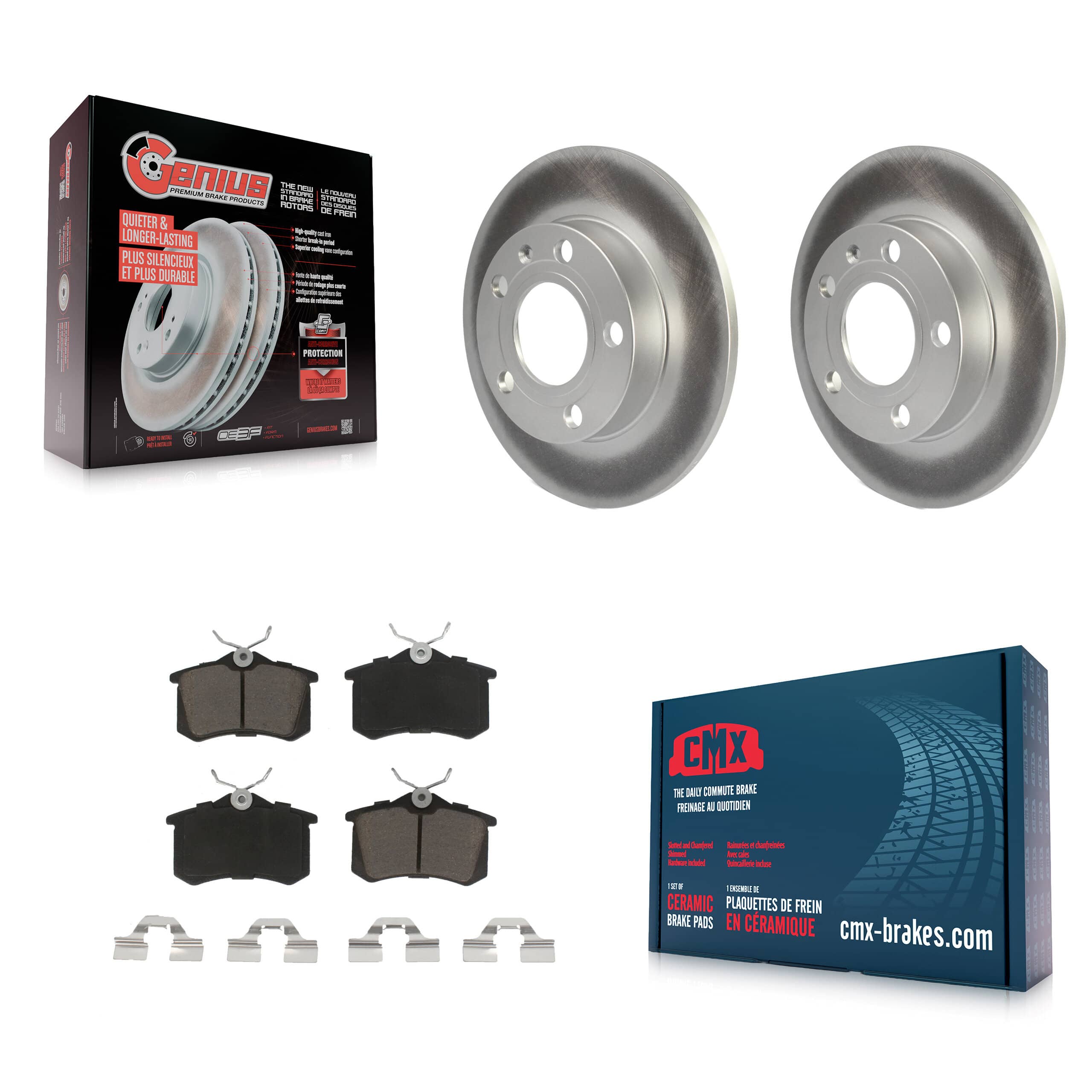 Transit Auto - KGC-101672 - Rear Disc Brake Kits