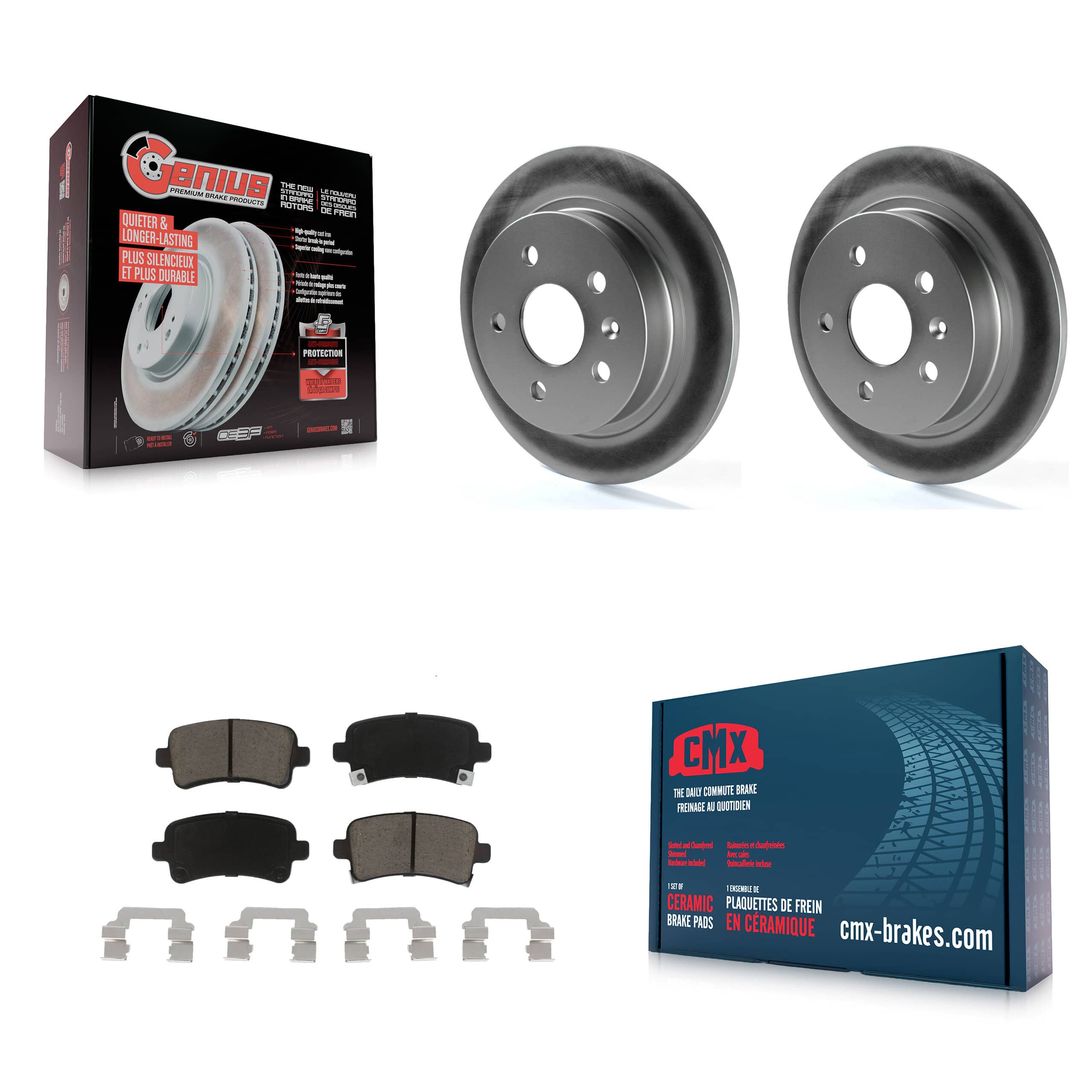 Transit Auto - KGC-101687 - Rear Disc Brake Kits