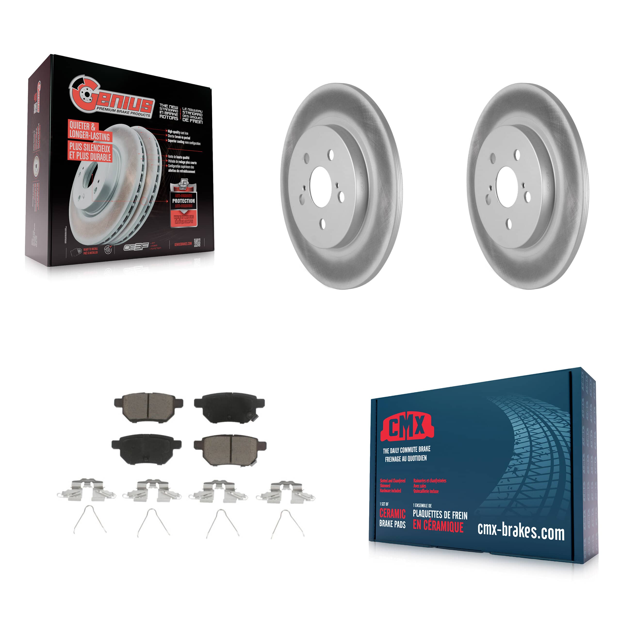 Transit Auto - KGC-101704 - Rear Disc Brake Kits
