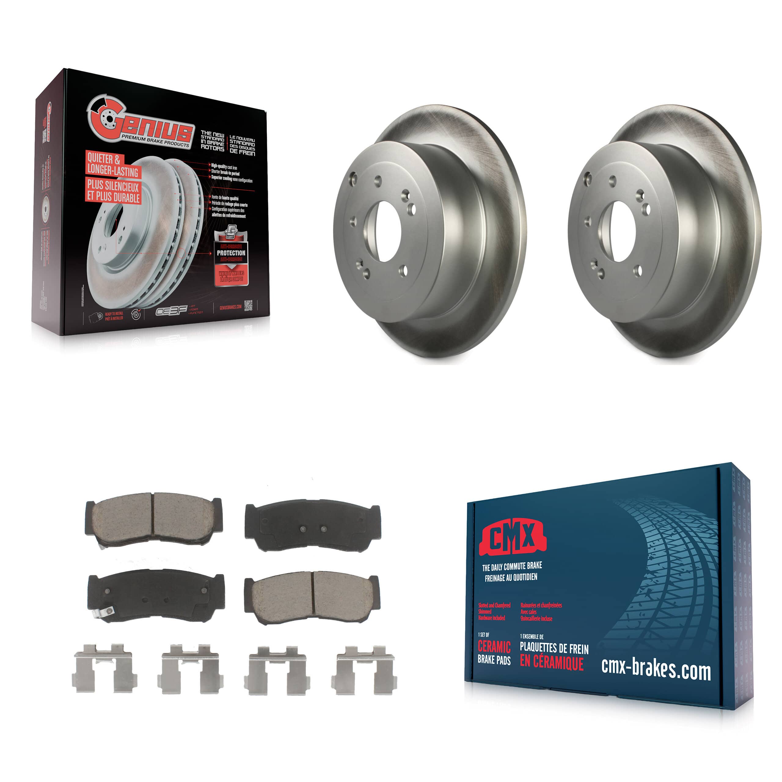 Transit Auto - KGC-101739 - Rear Disc Brake Kits