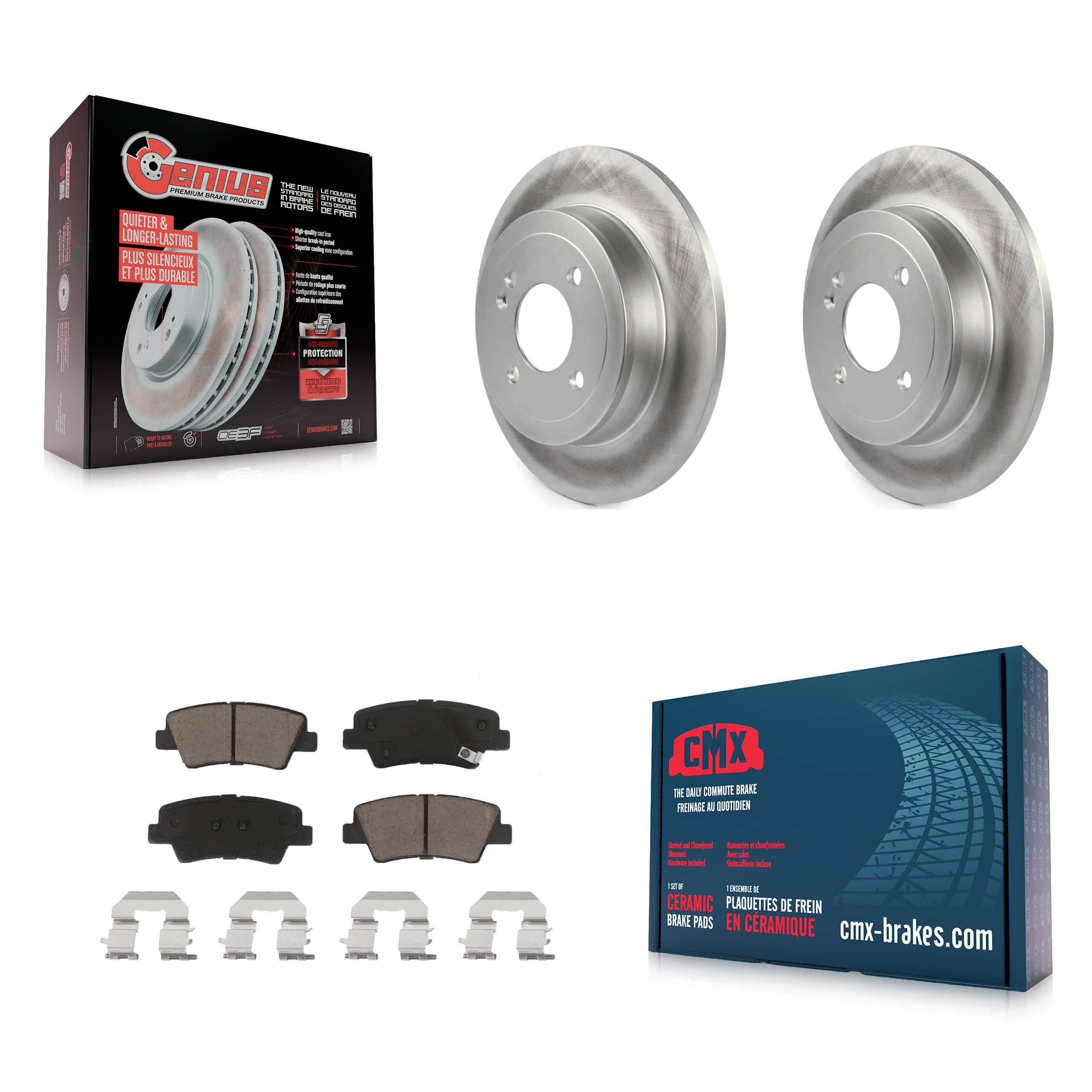Transit Auto - KGC-101786 - Rear Disc Brake Kits