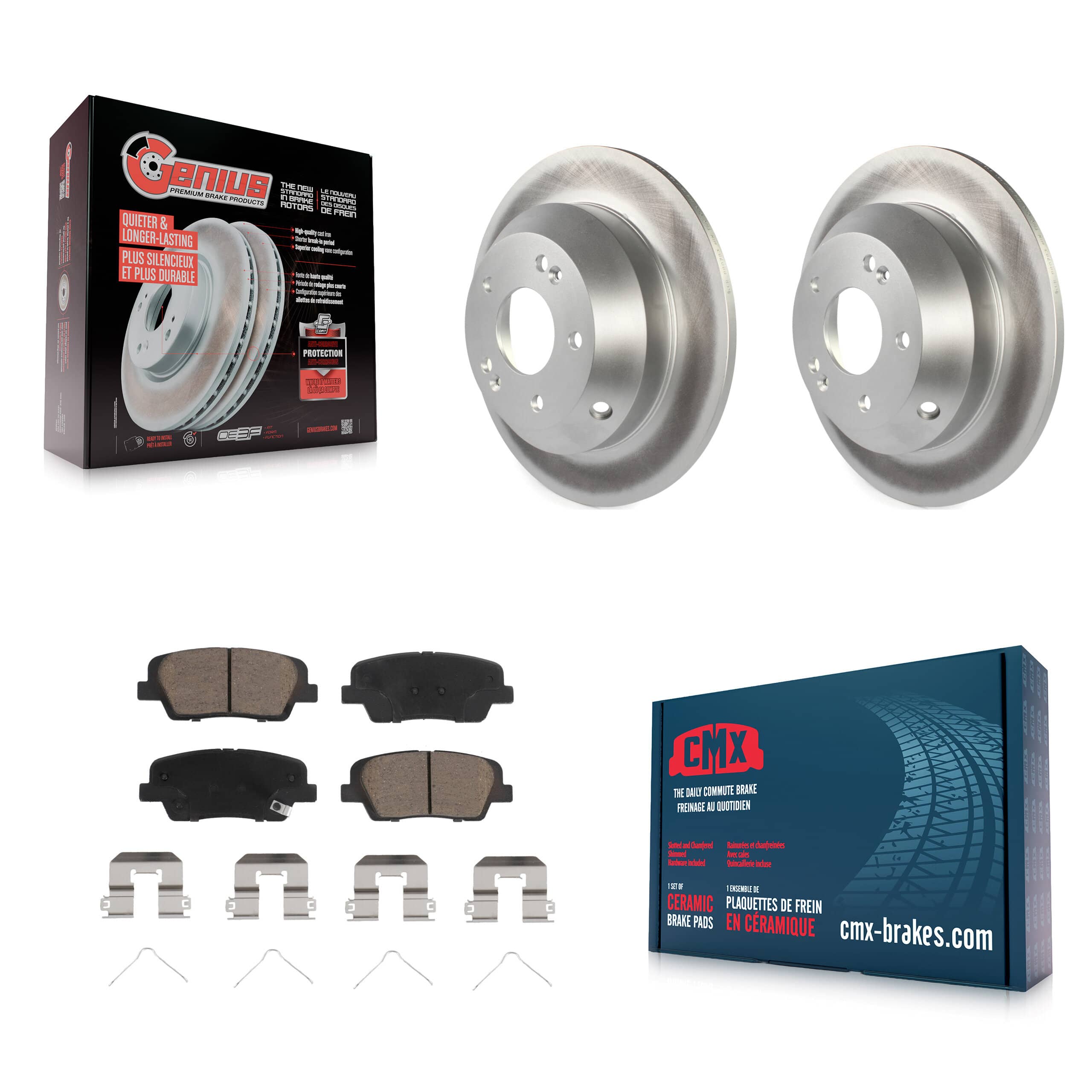 Transit Auto - KGC-101821 - Rear Disc Brake Kits