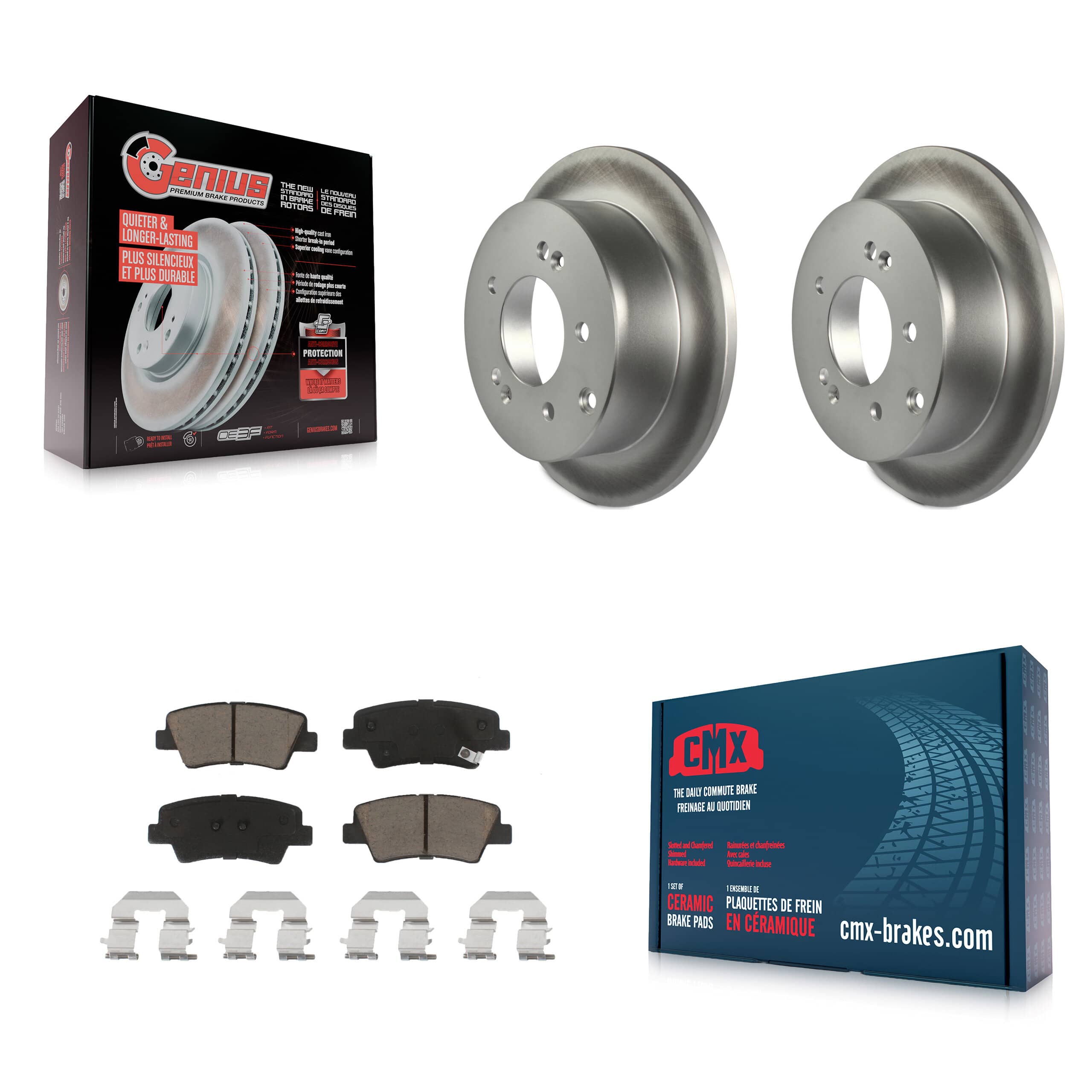 Transit Auto - KGC-101828 - Rear Disc Brake Kits