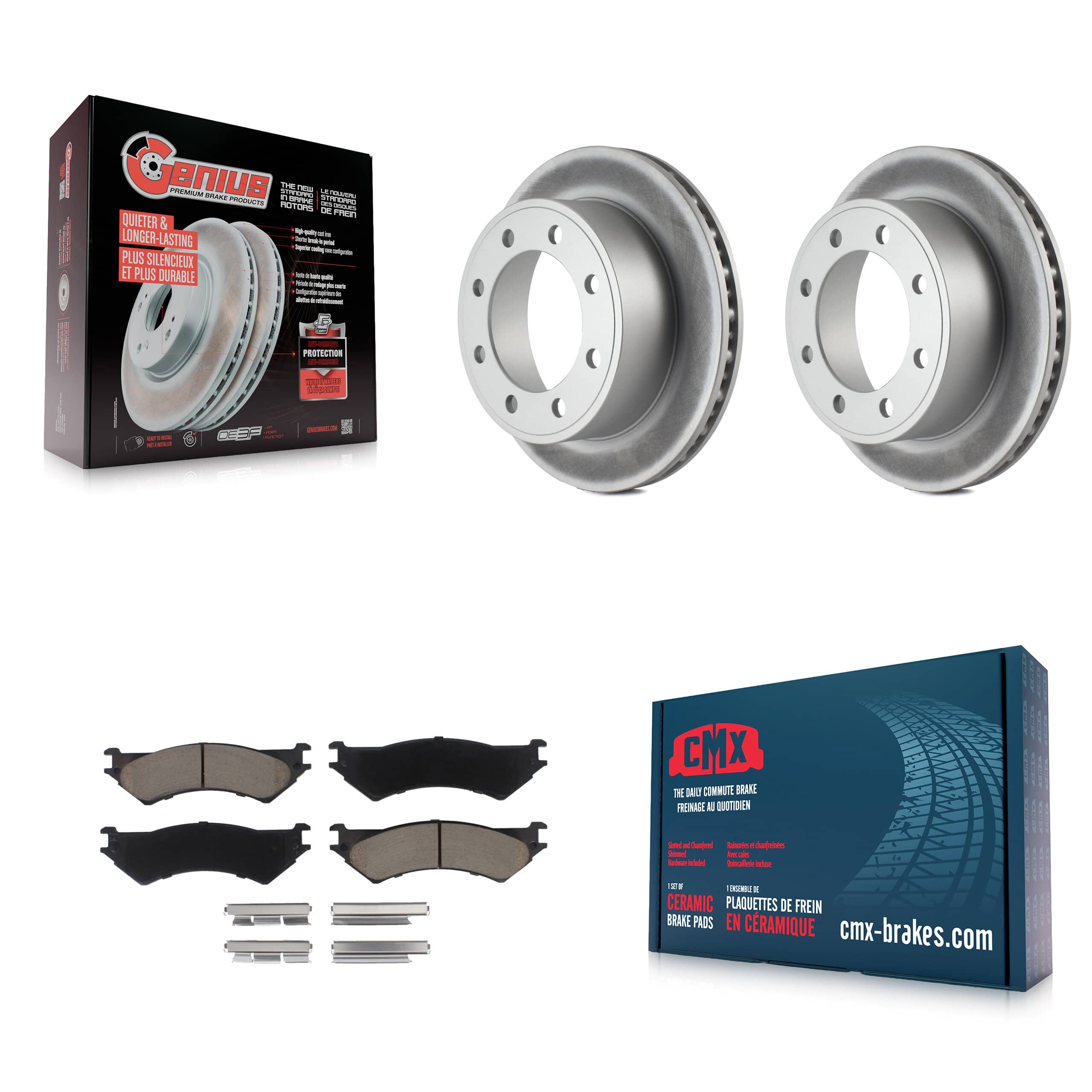 Transit Auto - KGC-101862 - Rear Disc Brake Kits