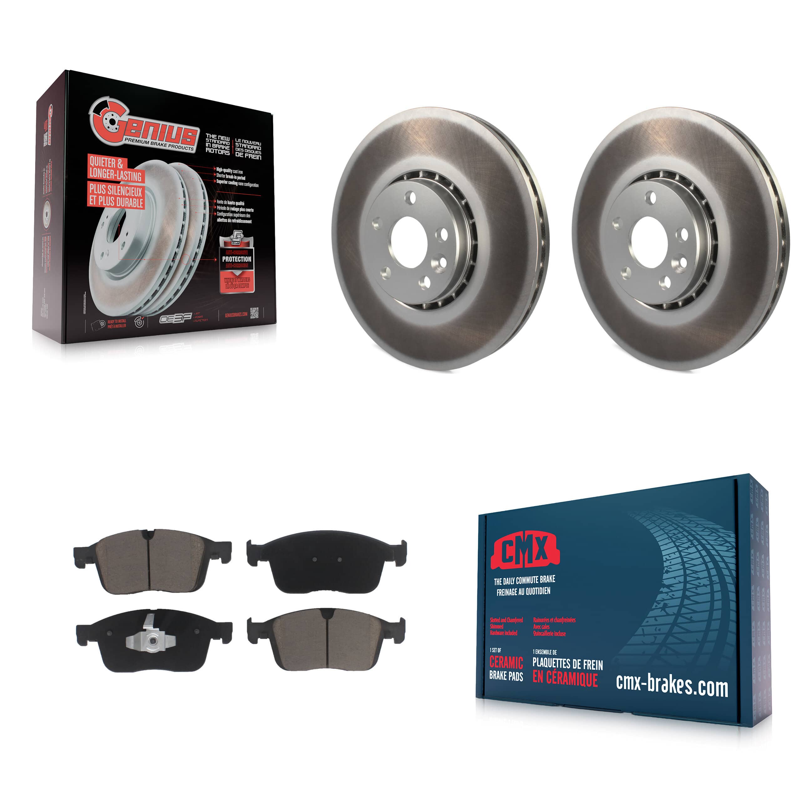 Transit Auto - KGC-102302 - Front Disc Brake Kits