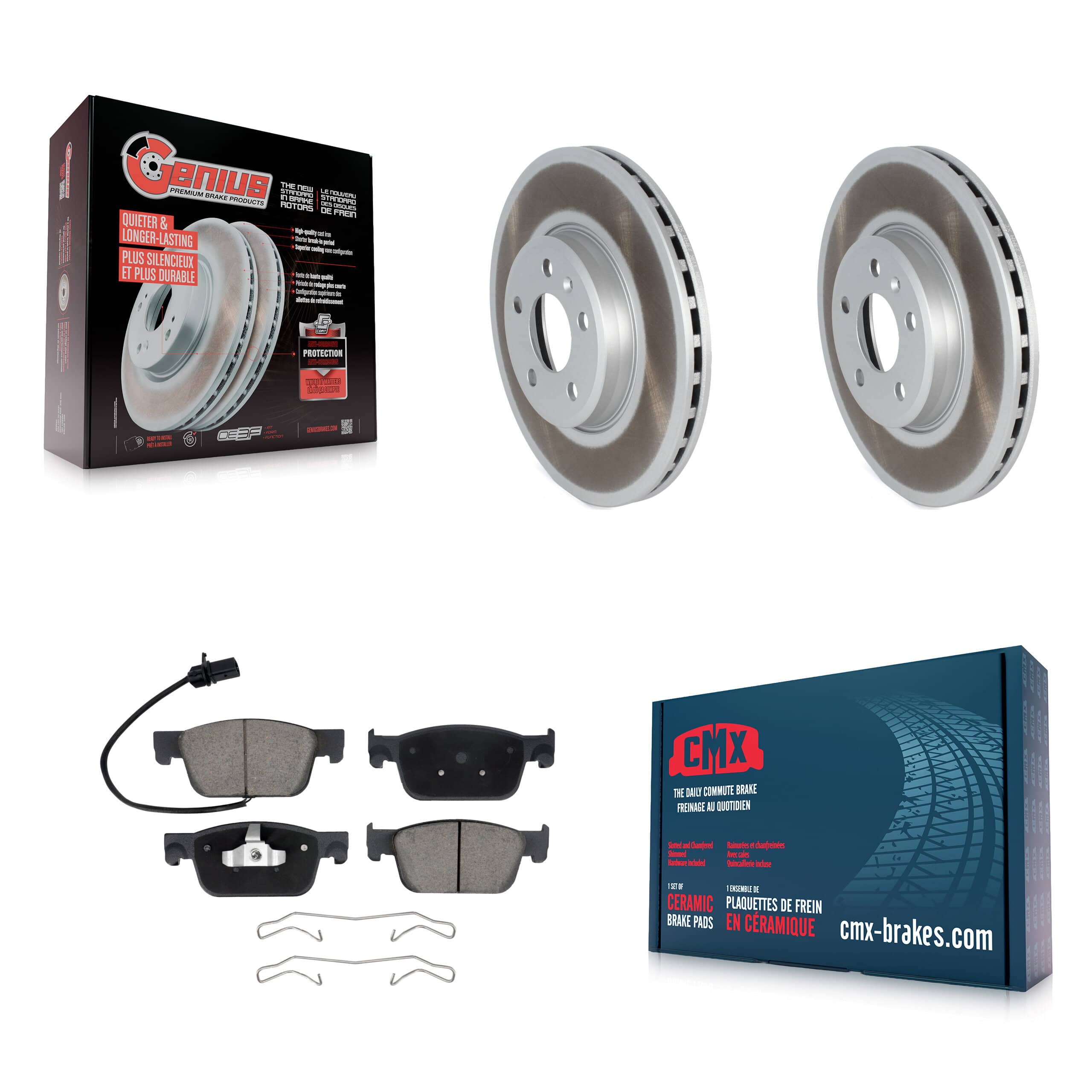 Transit Auto - KGC-102458 - Front Disc Brake Kits