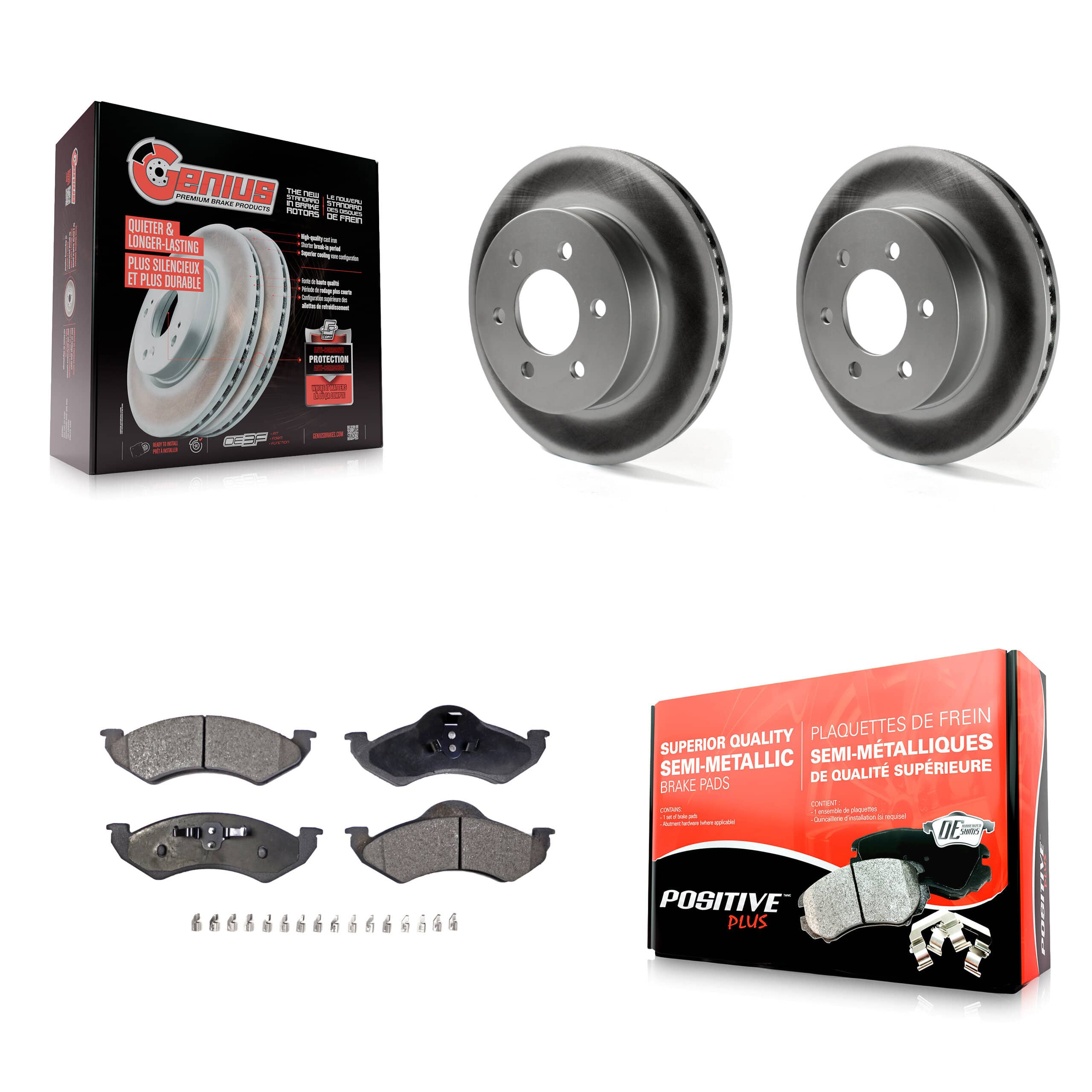 Transit Auto - KGF-100132 - Front Disc Brake Kits