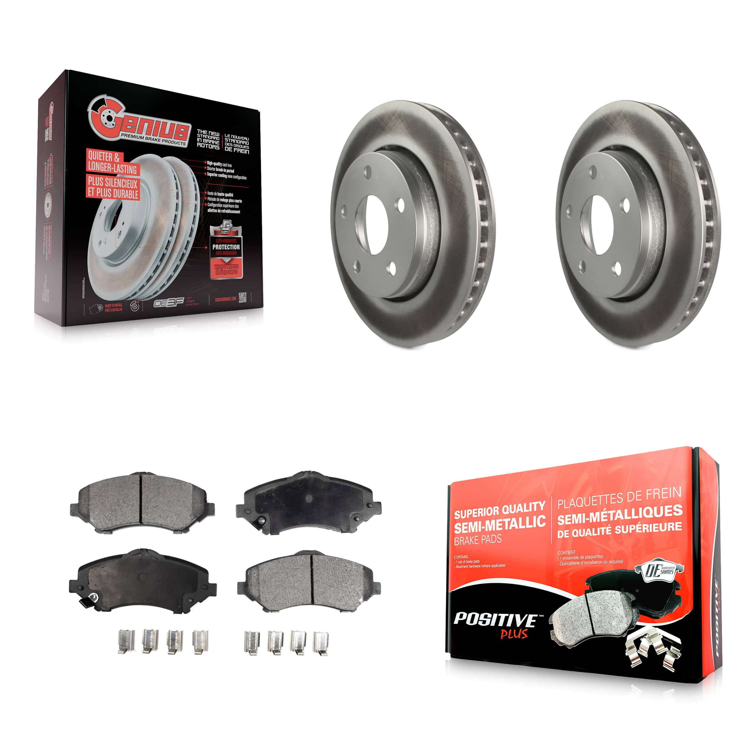 Transit Auto - KGF-100160 - Front Disc Brake Kits