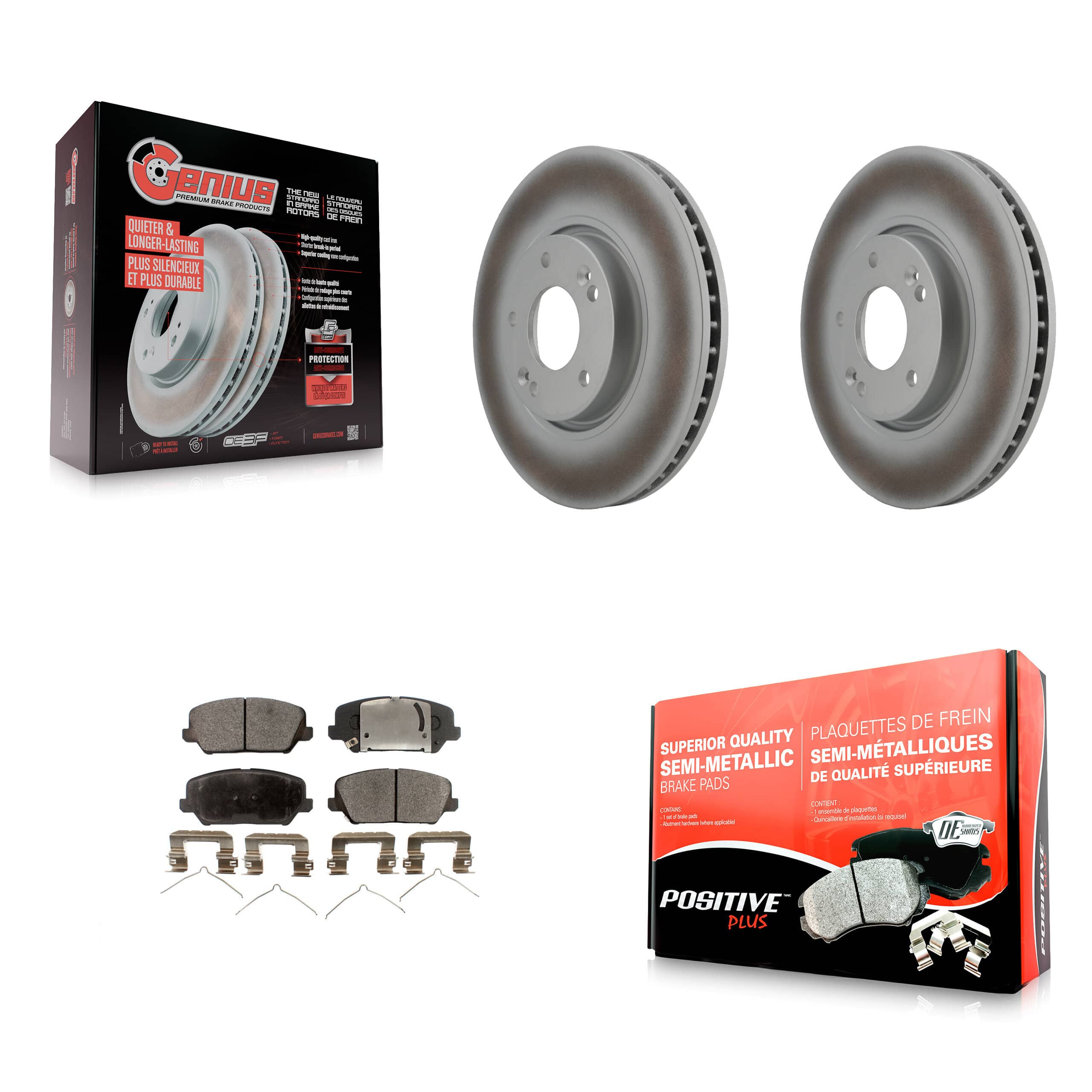 Transit Auto - KGF-100342 - Front Disc Brake Kits