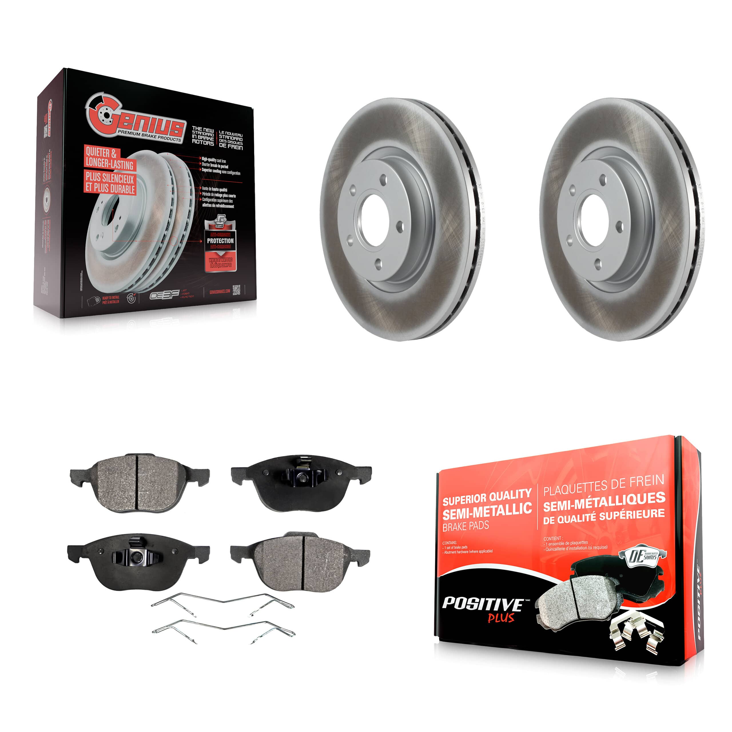 Transit Auto - KGF-100385 - Front Disc Brake Kits