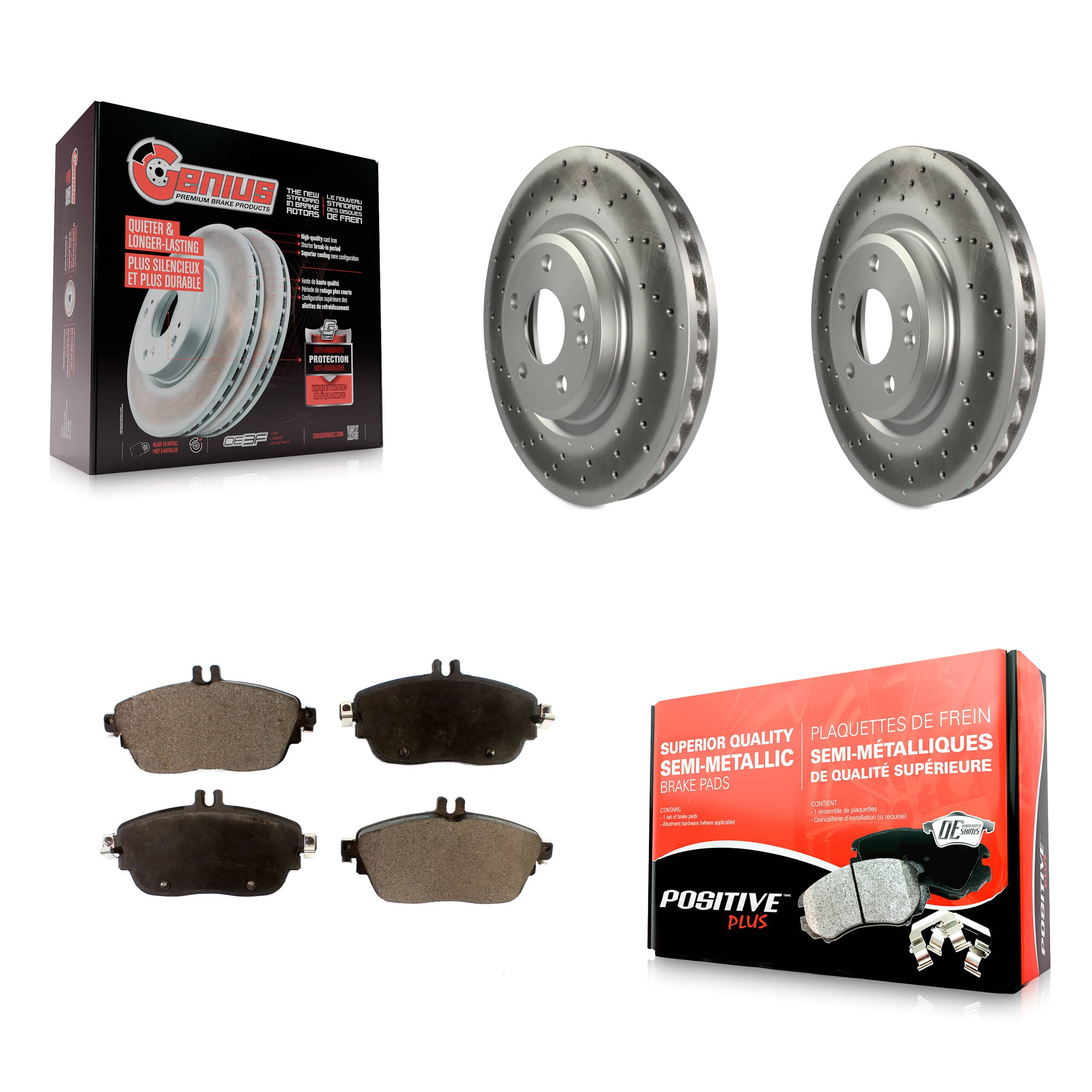 Transit Auto - KGF-100504 - Front Disc Brake Kits