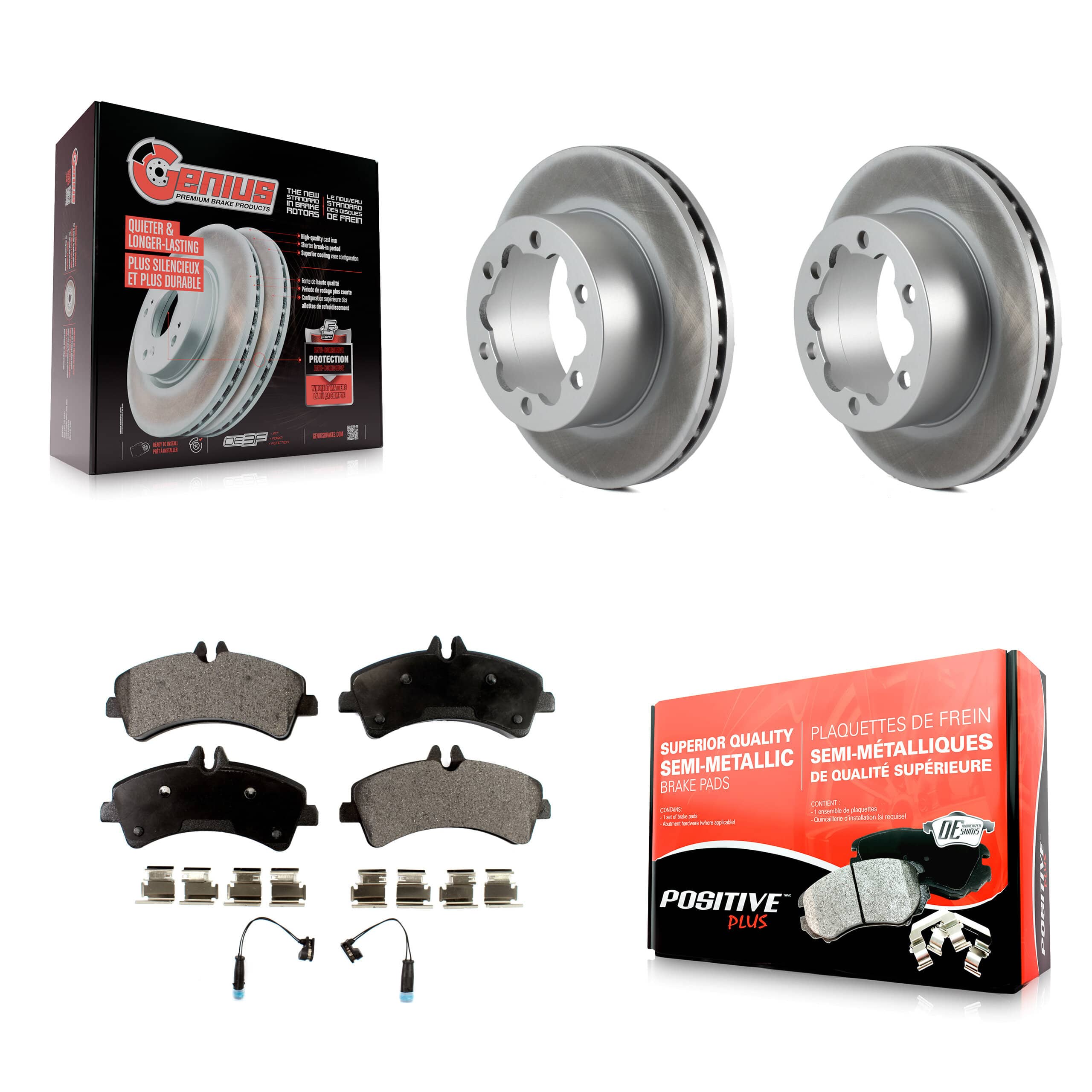Transit Auto - KGF-101320 - Rear Disc Brake Kits