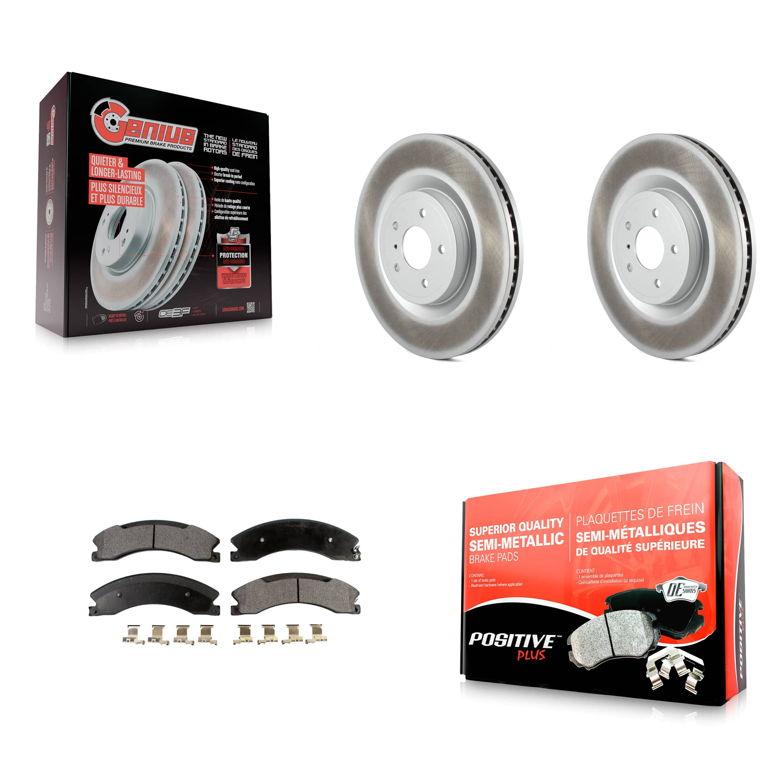Transit Auto - KGF-101533 - Rear Disc Brake Kits