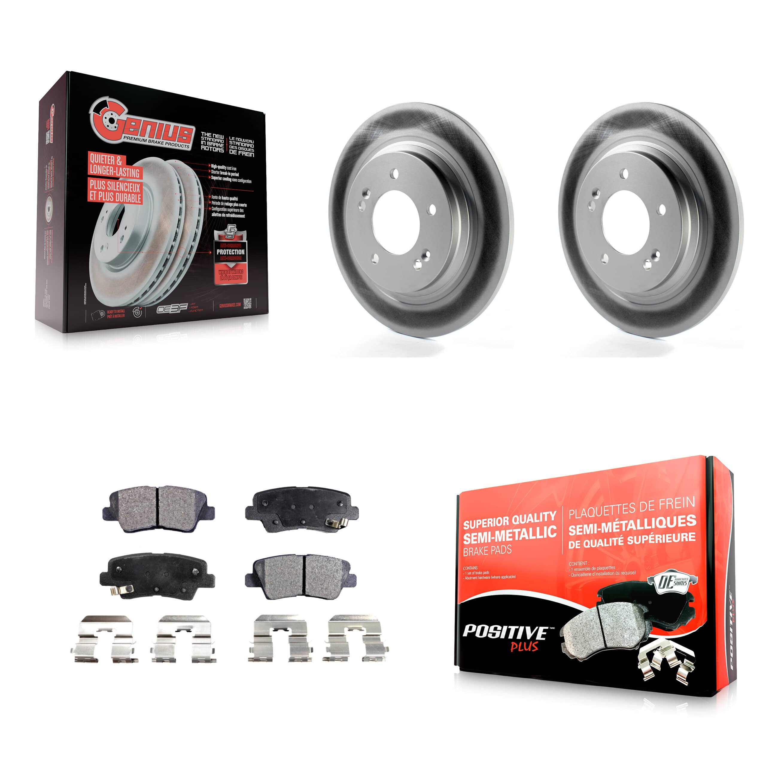 Transit Auto - KGF-101543 - Rear Disc Brake Kits