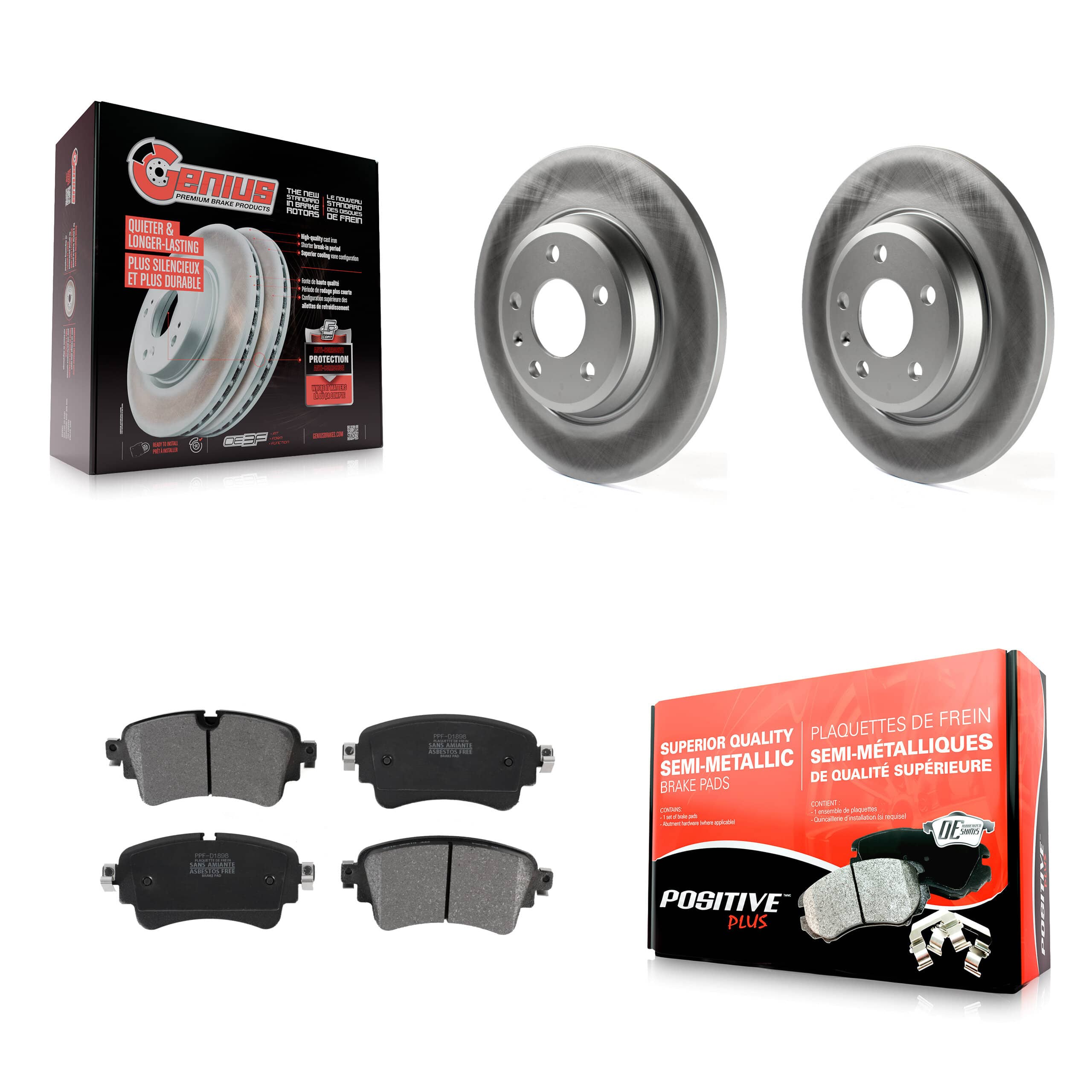 Transit Auto - KGF-101771 - Rear Disc Brake Kits