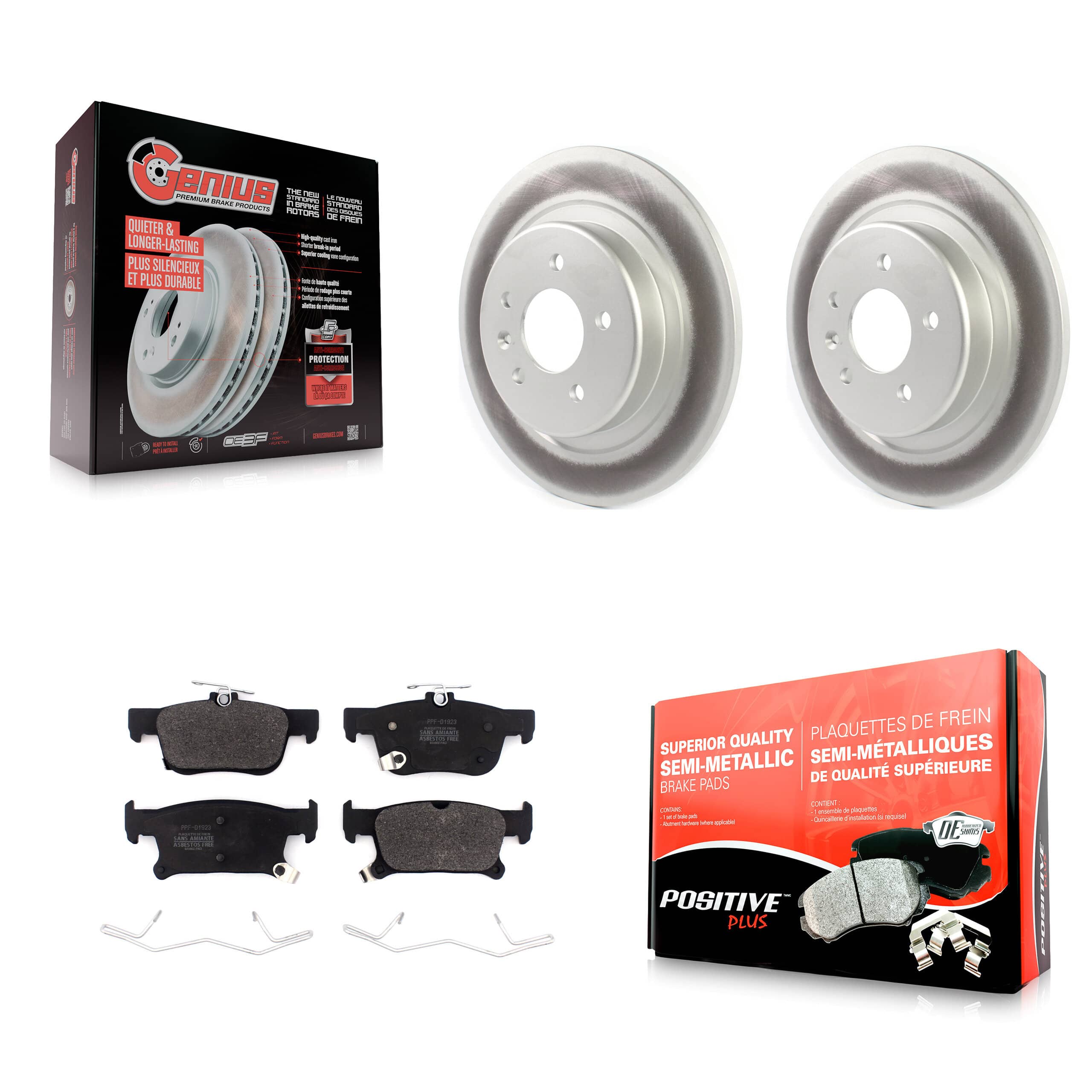 Transit Auto - KGF-102047 - Rear Disc Brake Kits