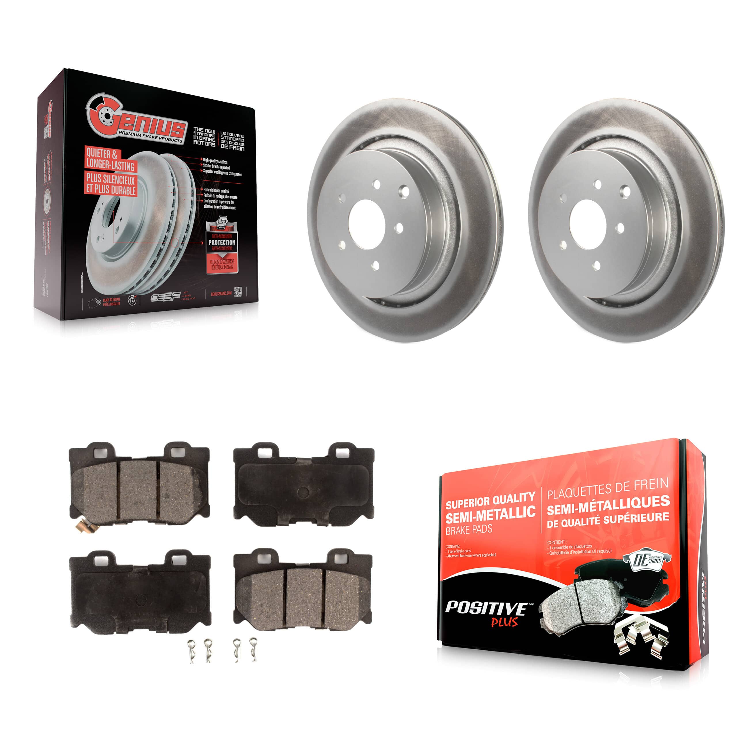 Transit Auto - KGF-102277 - Rear Disc Brake Kits