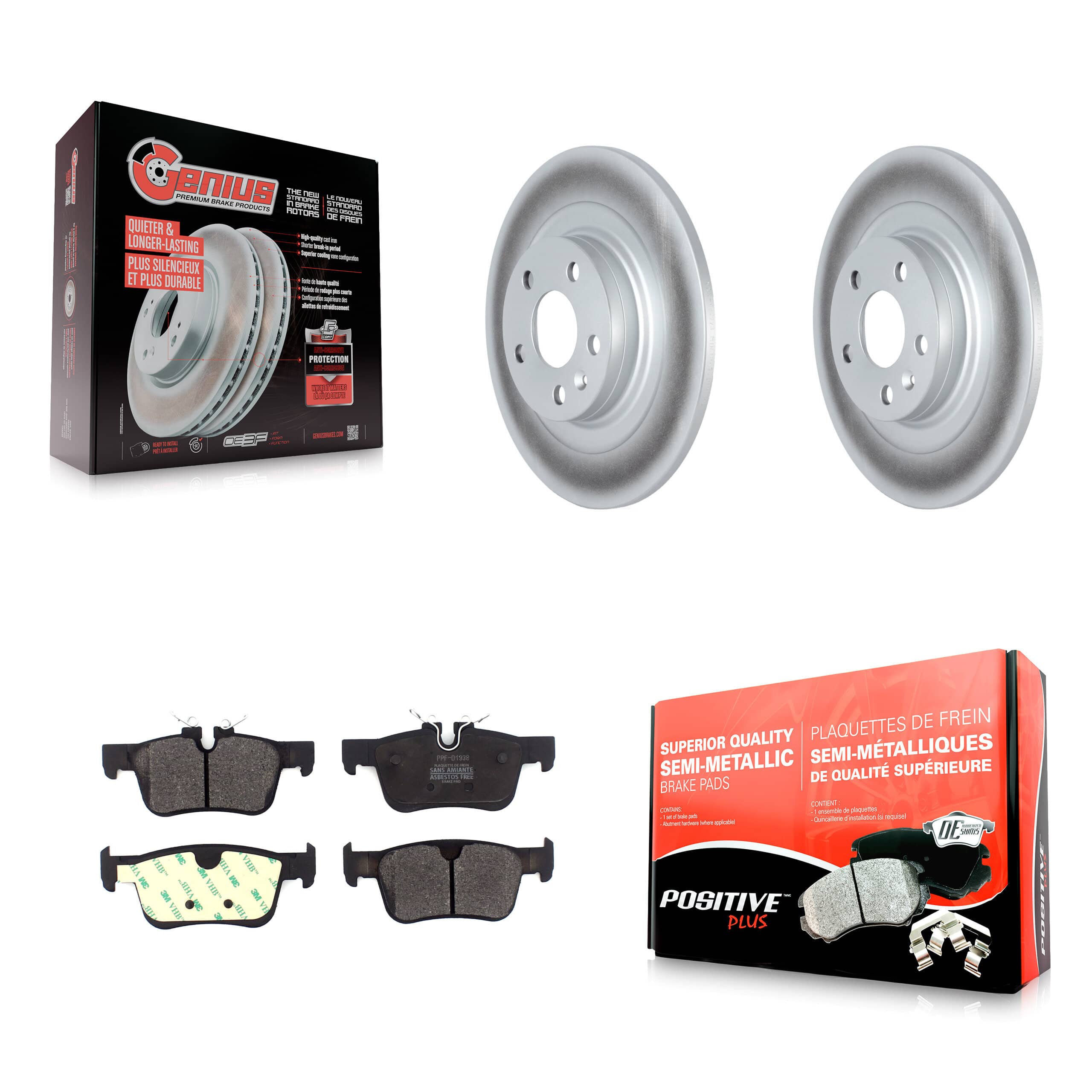 Transit Auto - KGF-102519 - Rear Disc Brake Kits