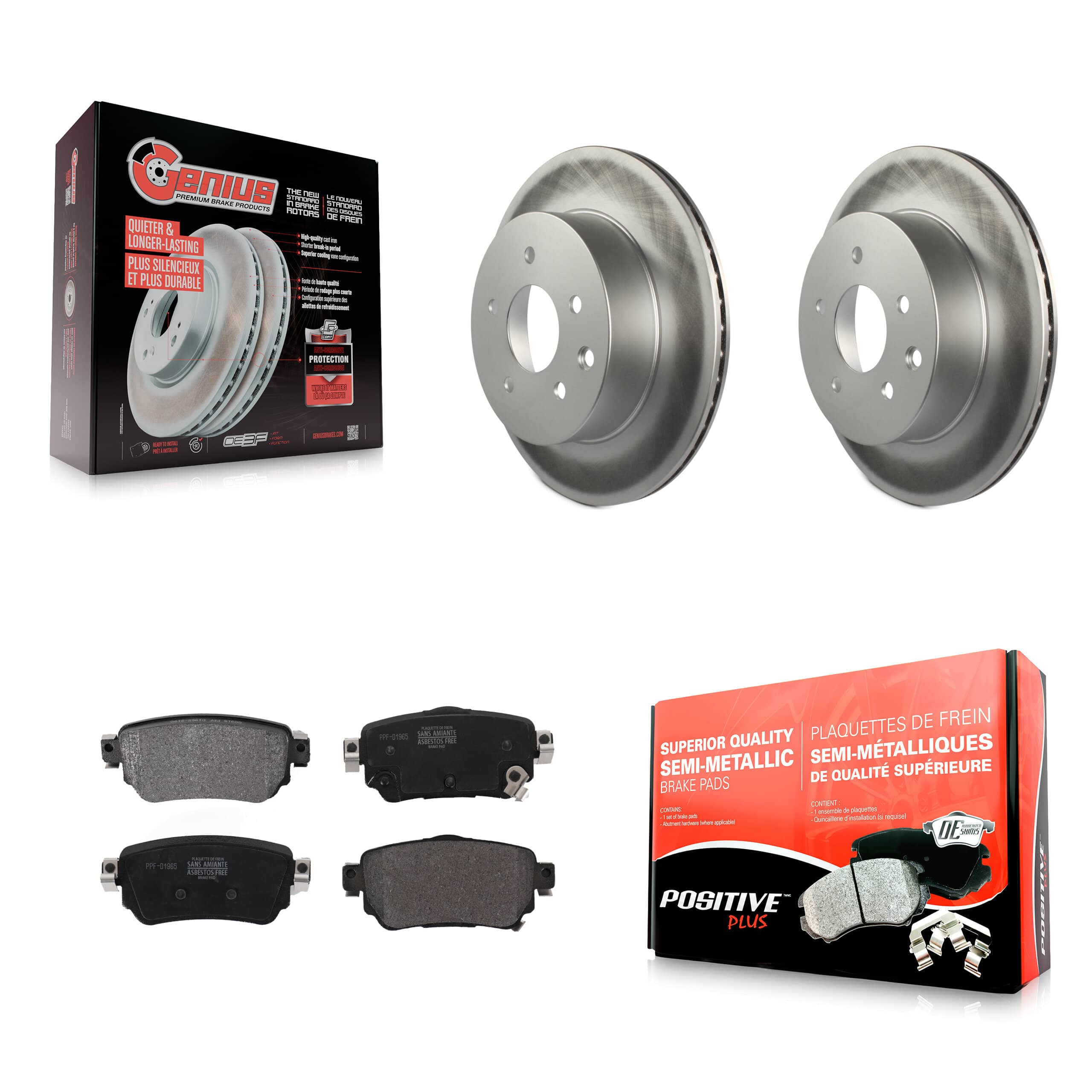 Transit Auto - KGF-102643 - Rear Disc Brake Kits