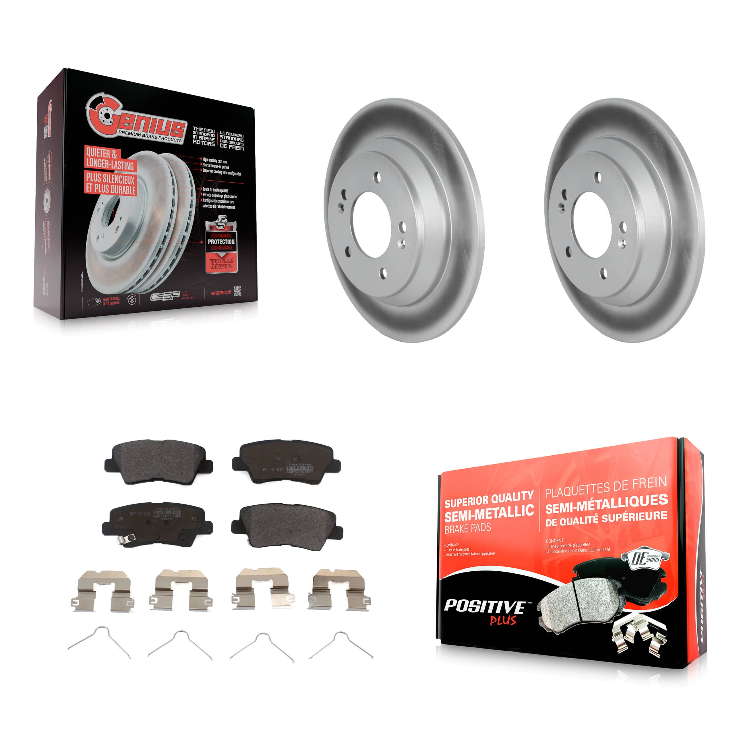 Transit Auto - KGF-102778 - Rear Disc Brake Kits