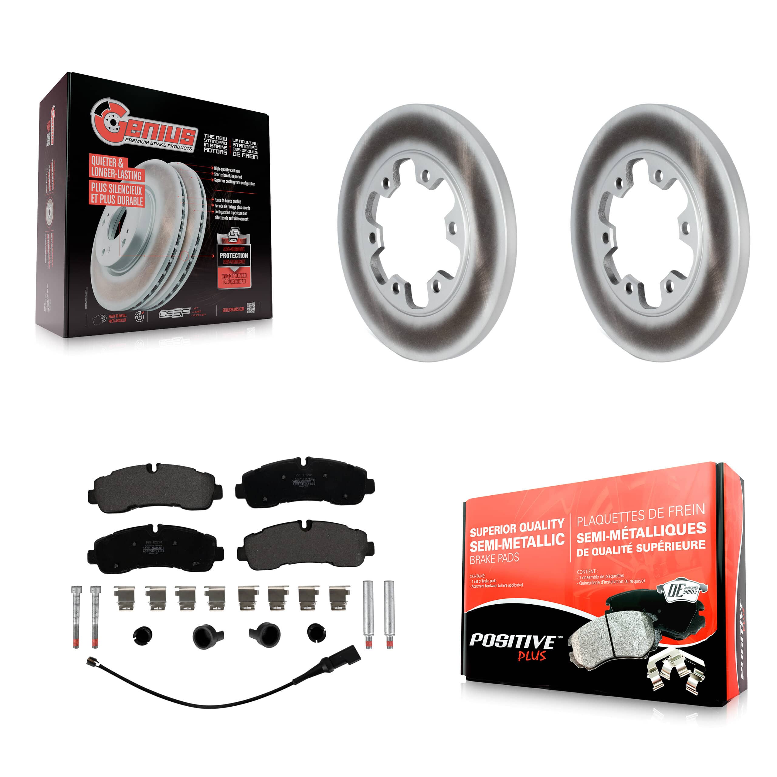 Transit Auto - KGF-102885 - Rear Disc Brake Kits