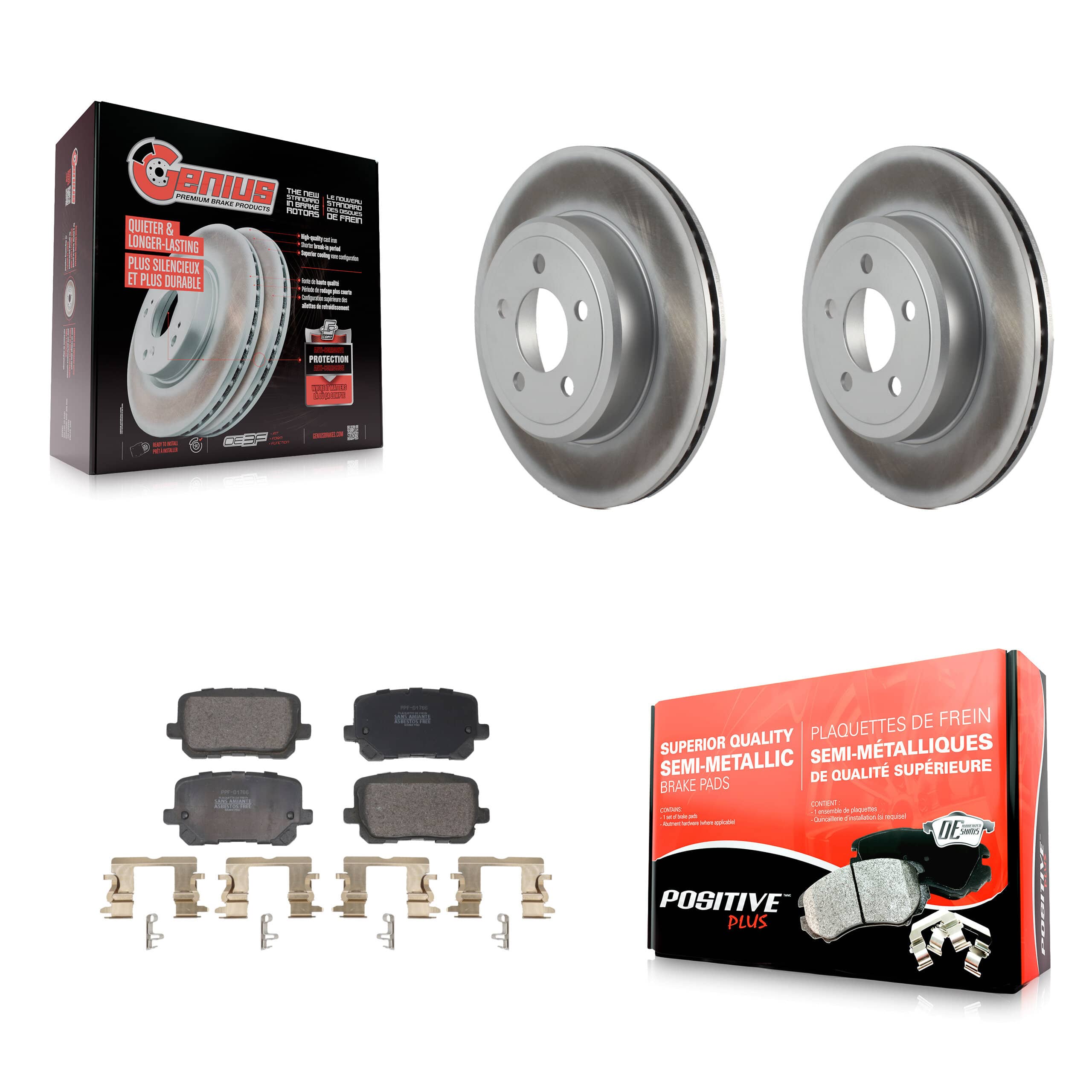 Transit Auto - KGF-102955 - Rear Disc Brake Kits