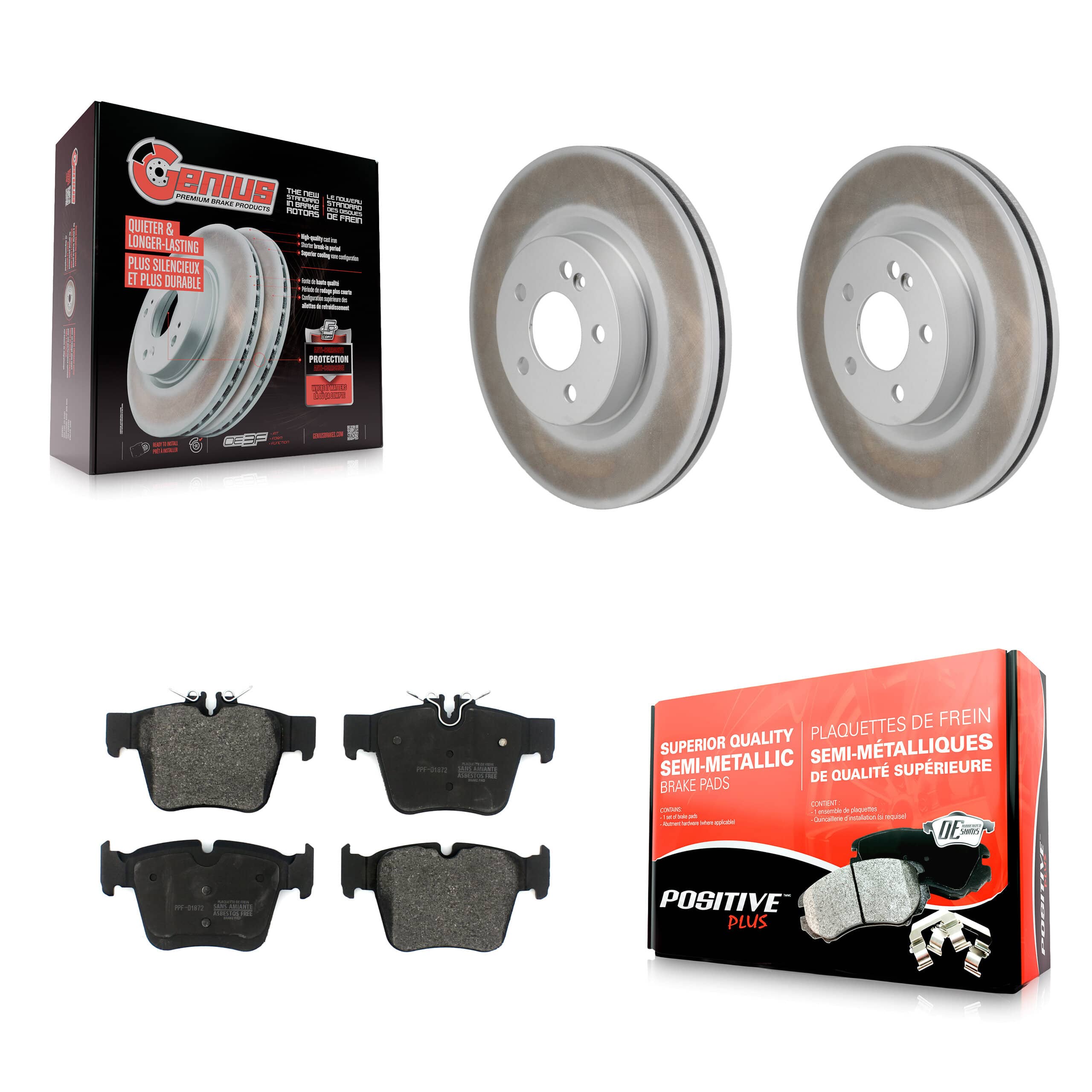 Transit Auto - KGF-103308 - Rear Disc Brake Kits