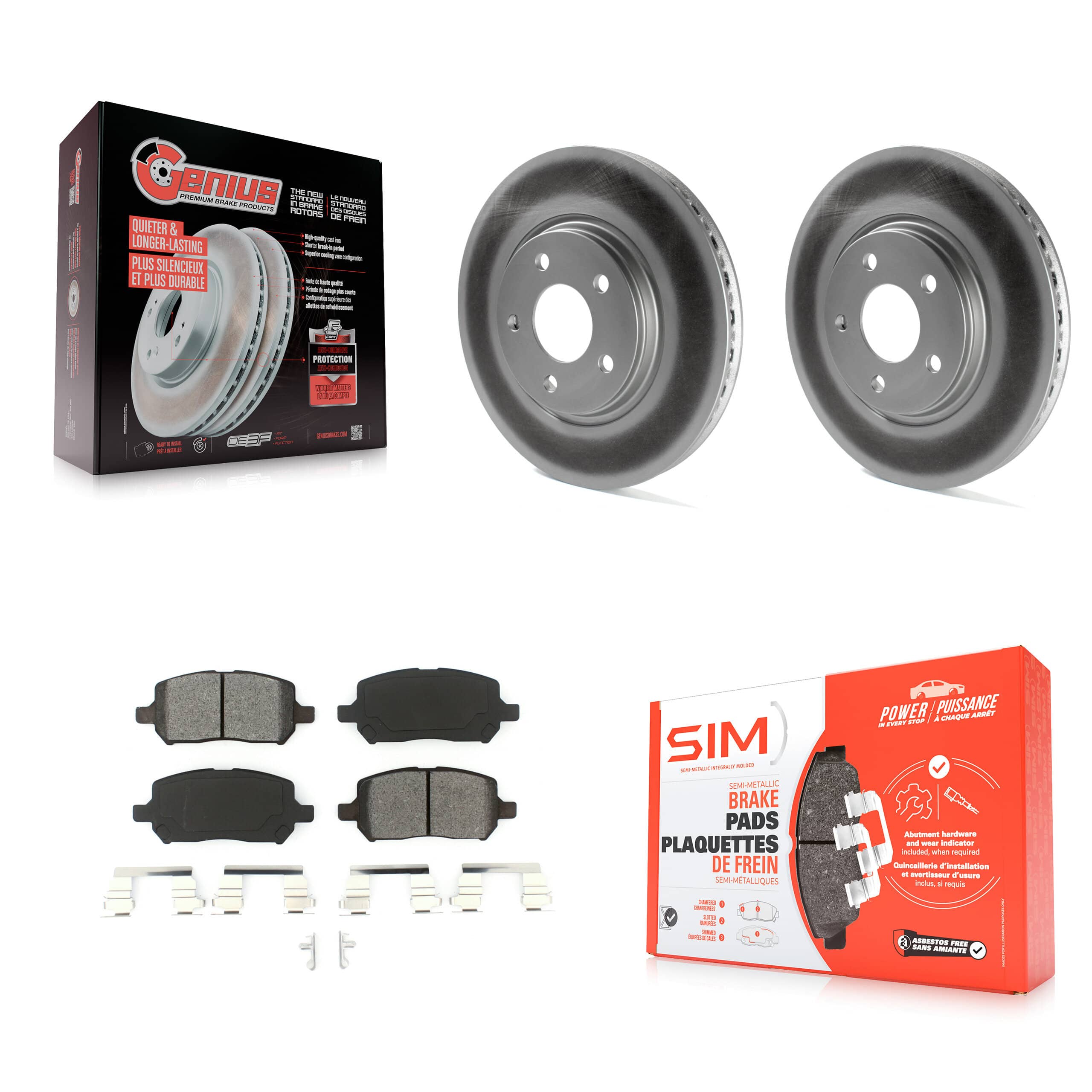 Transit Auto - KGS-100027 - Front Disc Brake Kits