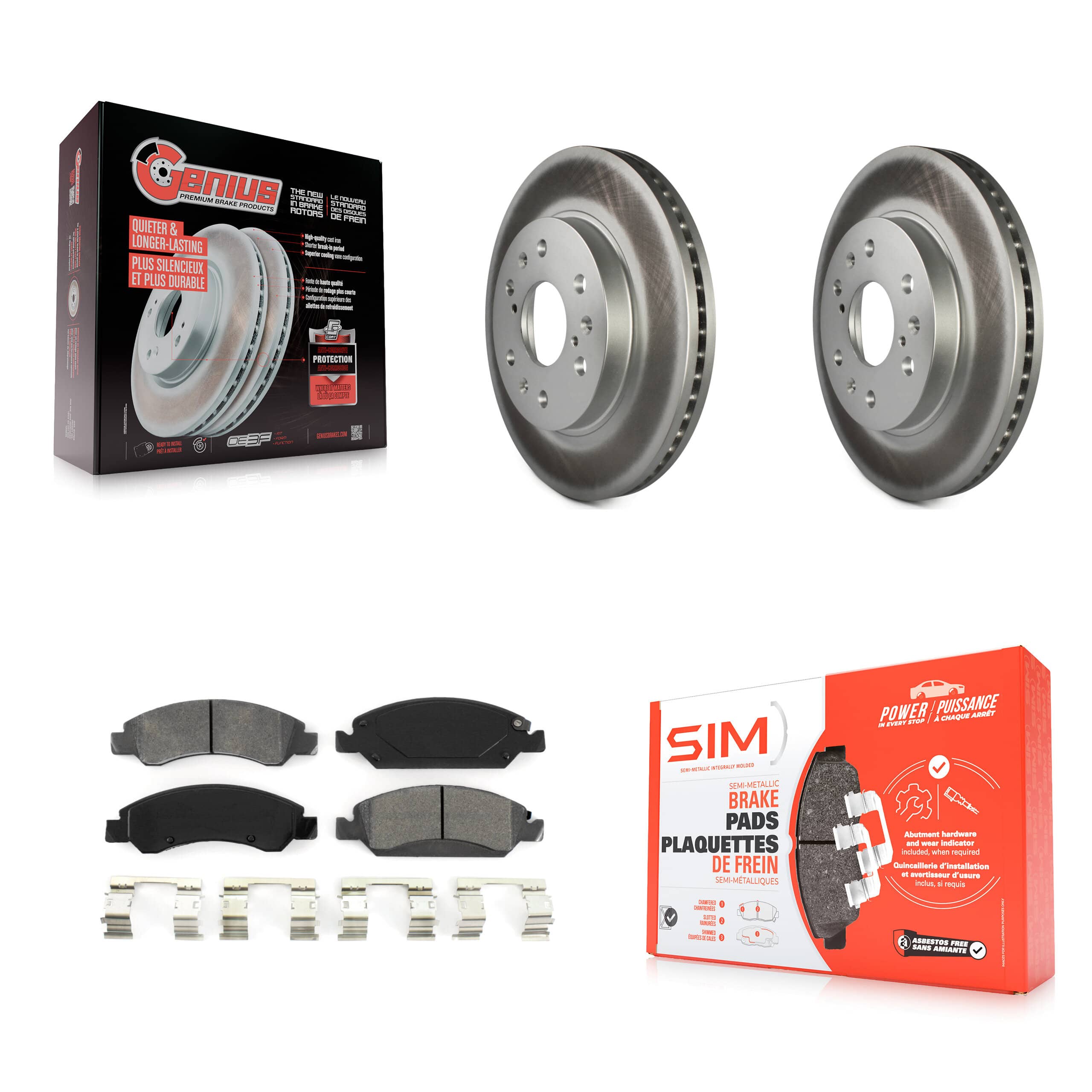 Transit Auto - KGS-100036 - Front Disc Brake Kits
