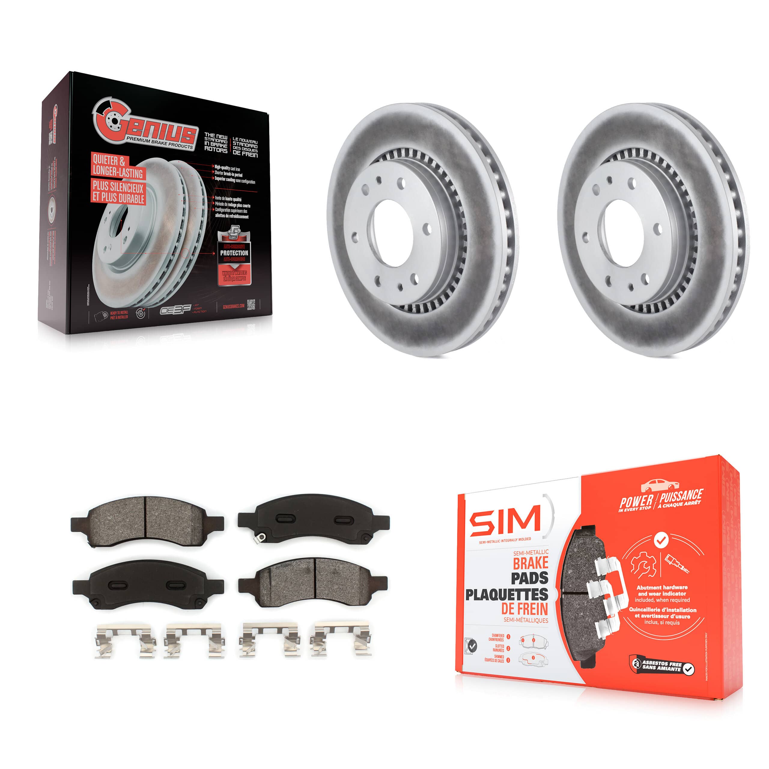 Transit Auto - KGS-100040 - Front Disc Brake Kits
